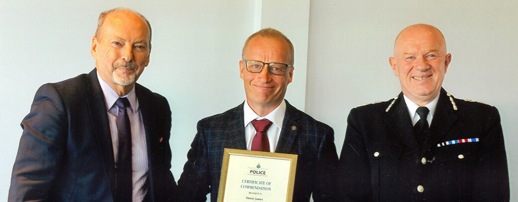 Certificate of Commendation for the Giants Team