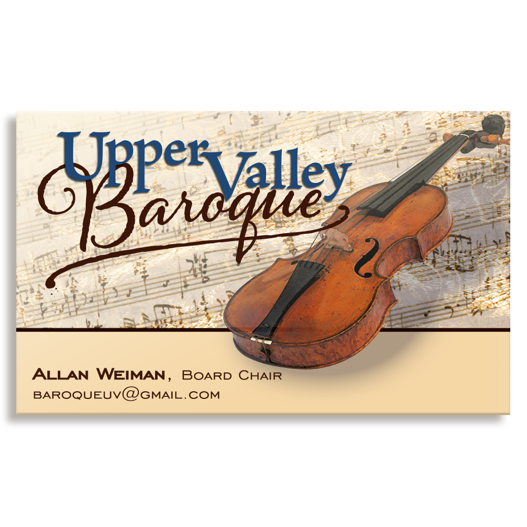A Dartmouth-connected ensemble dedicated to Baroque era music needed some branding that both connected it to a long-held traditional past but still managed to be full of energy and life.
