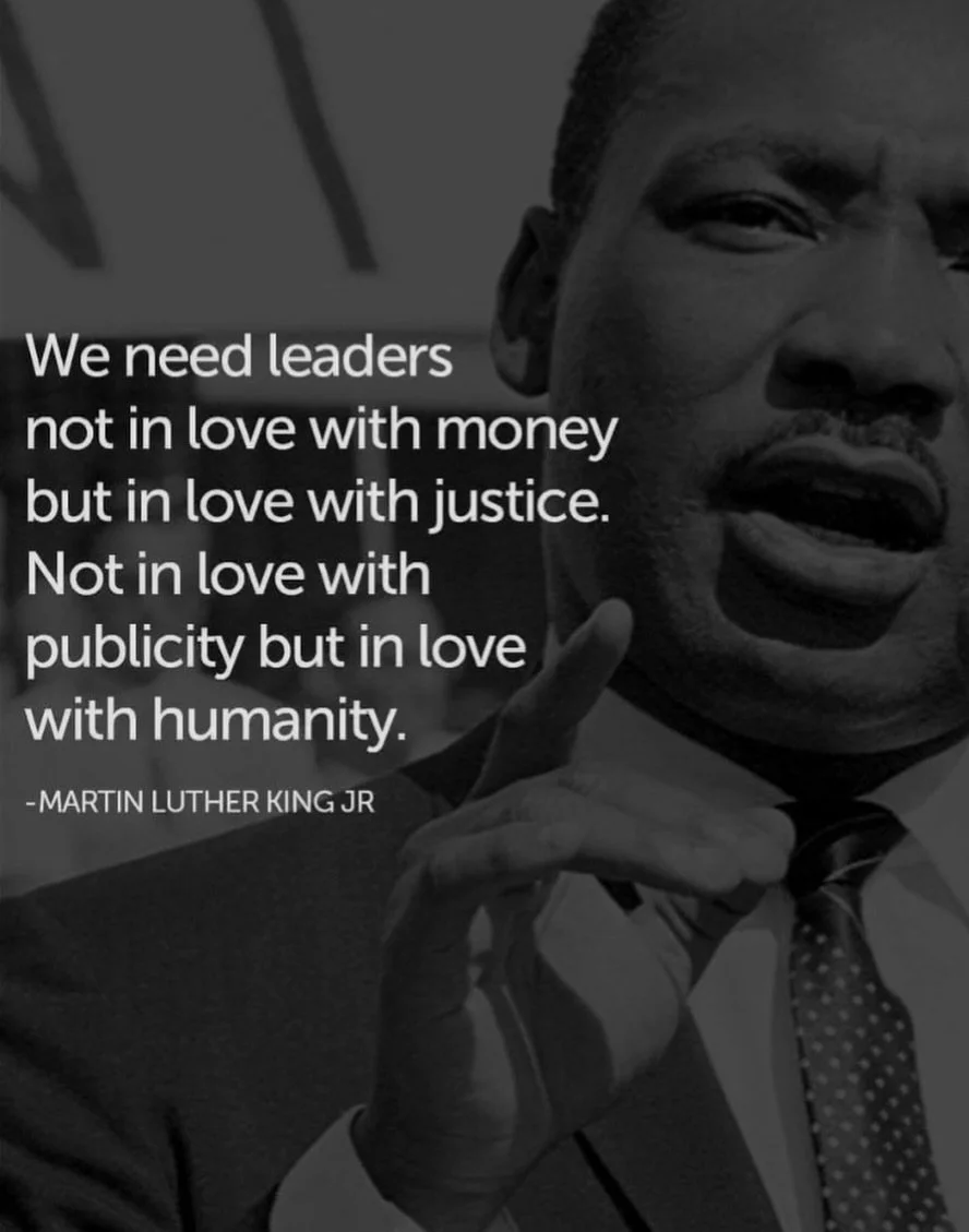 Remembering and honoring the late Dr. Martin Luther King and his incredible legacy. May we strive for a world with greater humanity, especially now, and always.