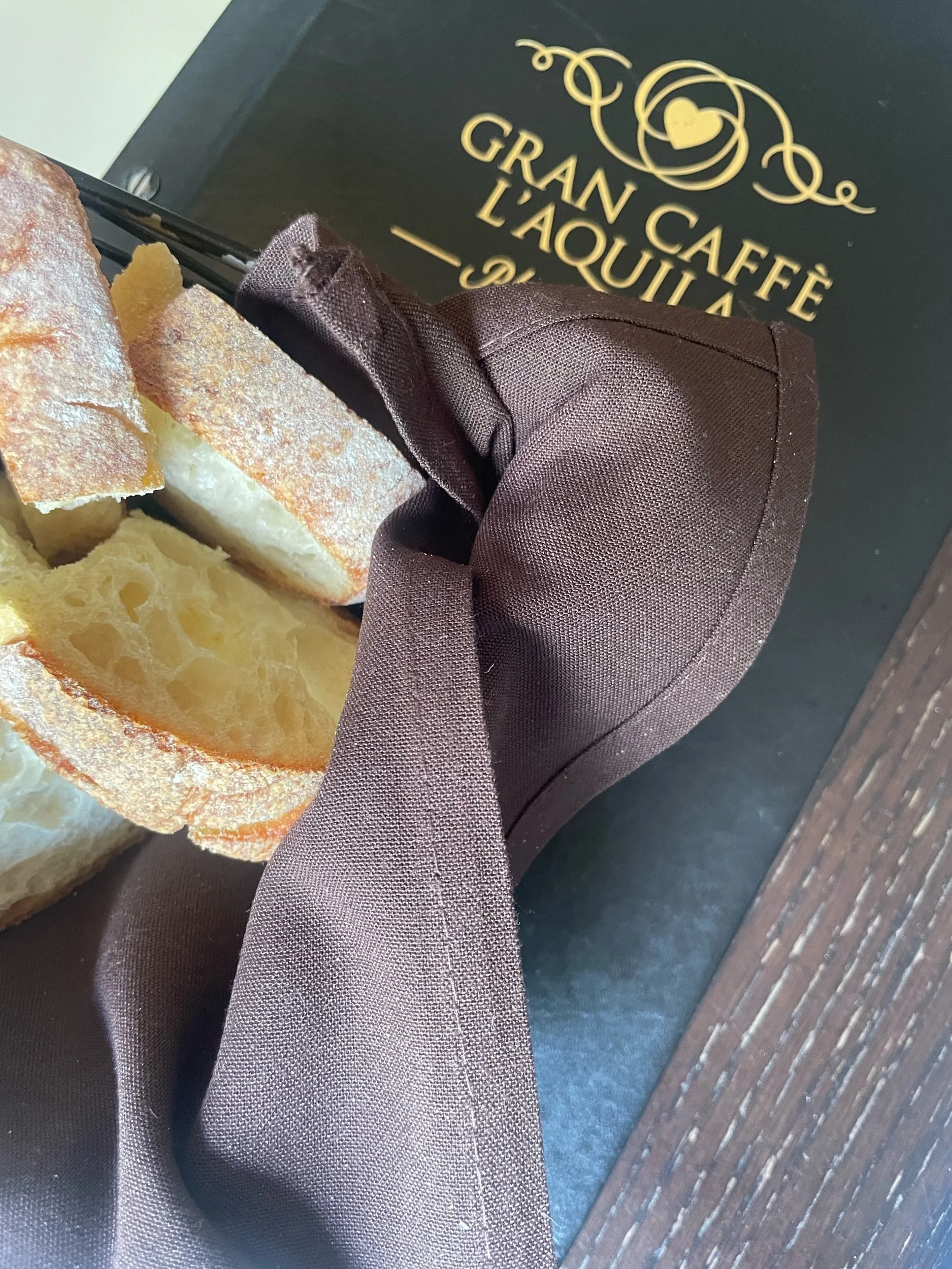 Dining at Gran Caffe L'Aquila in Philadelphia