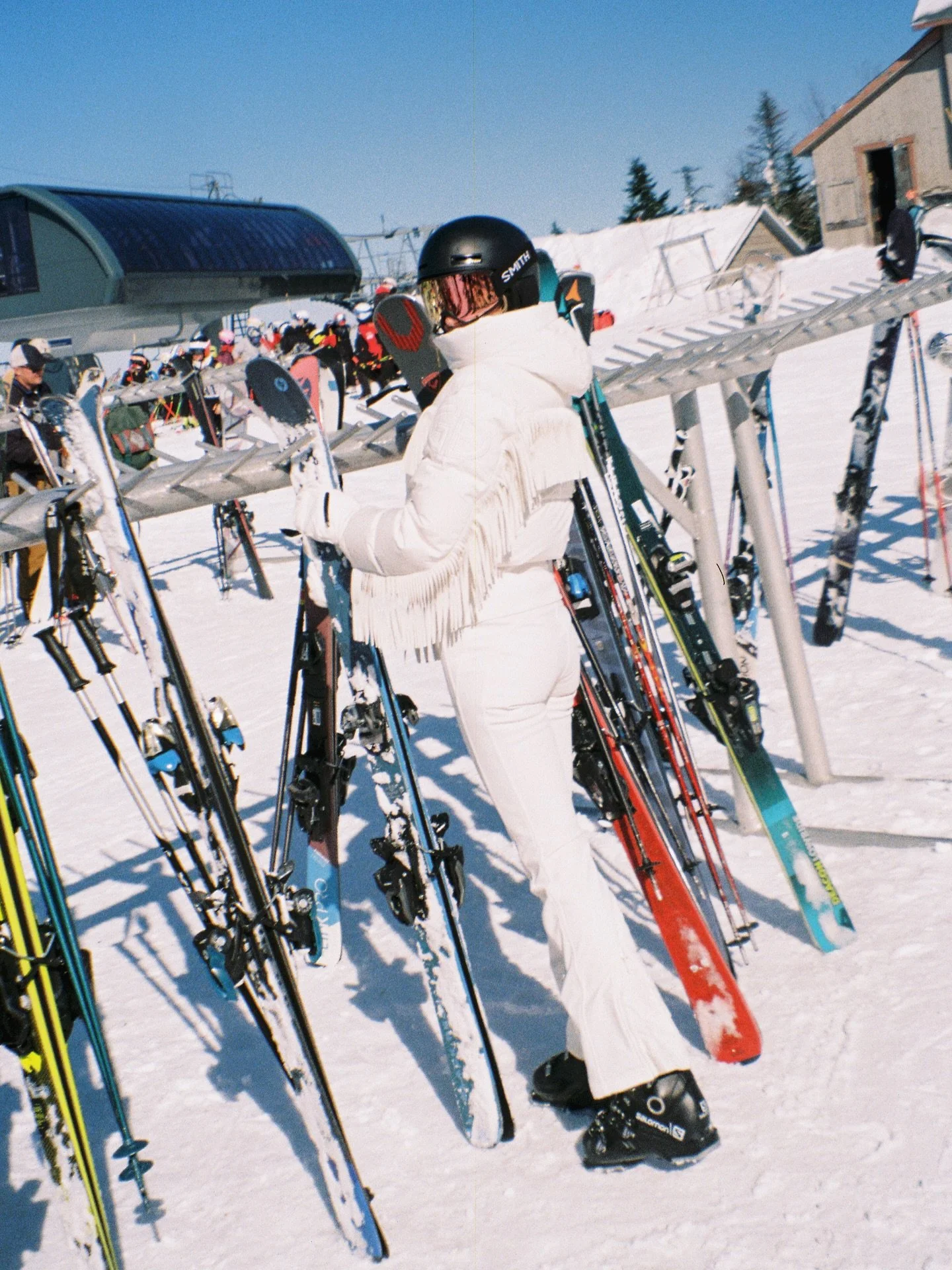 Mont Tremmy!! Following the bride around on the slopes 🎿👰🏼&zwj;♀️