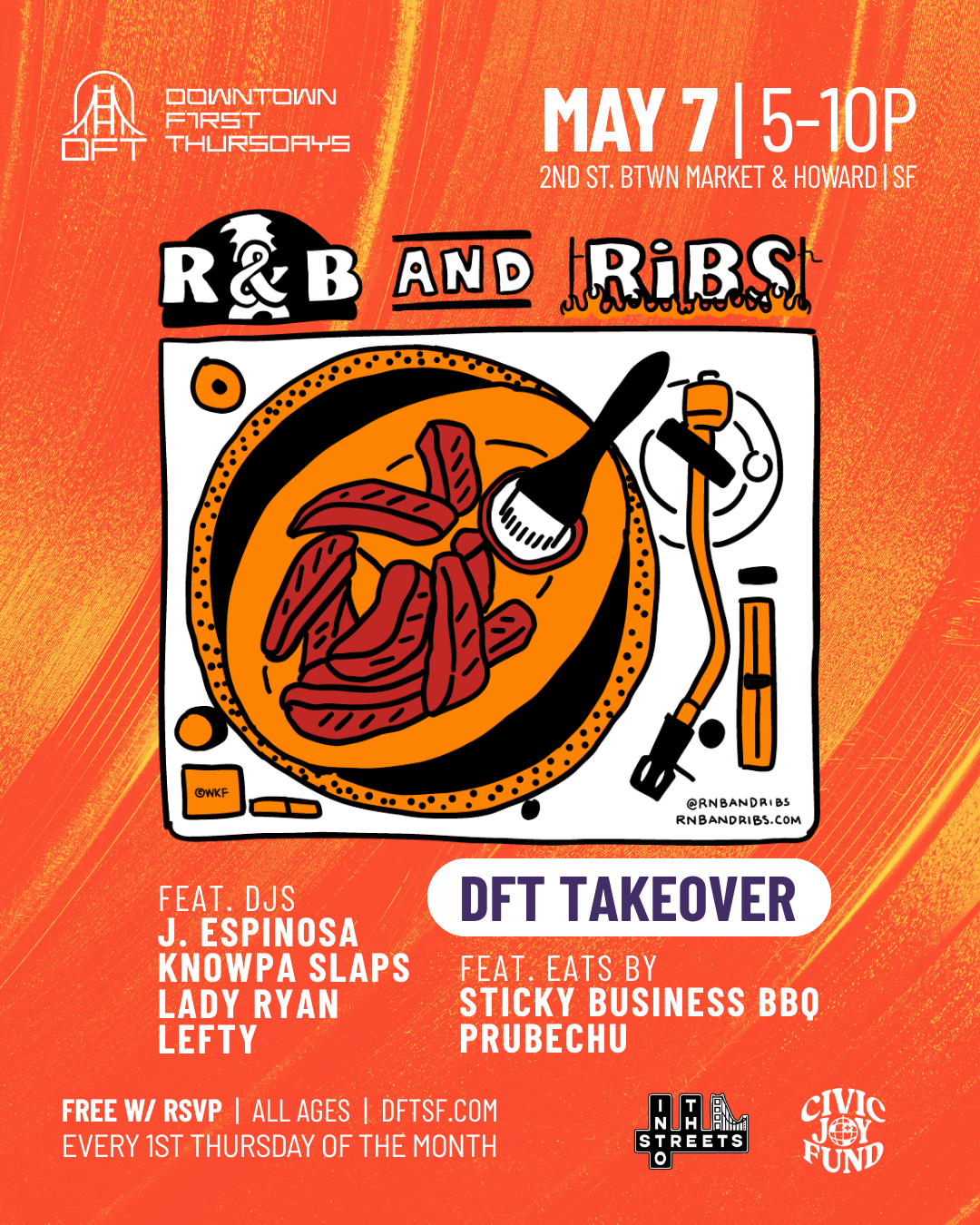 R&amp;B AND RIBS TAKEOVER