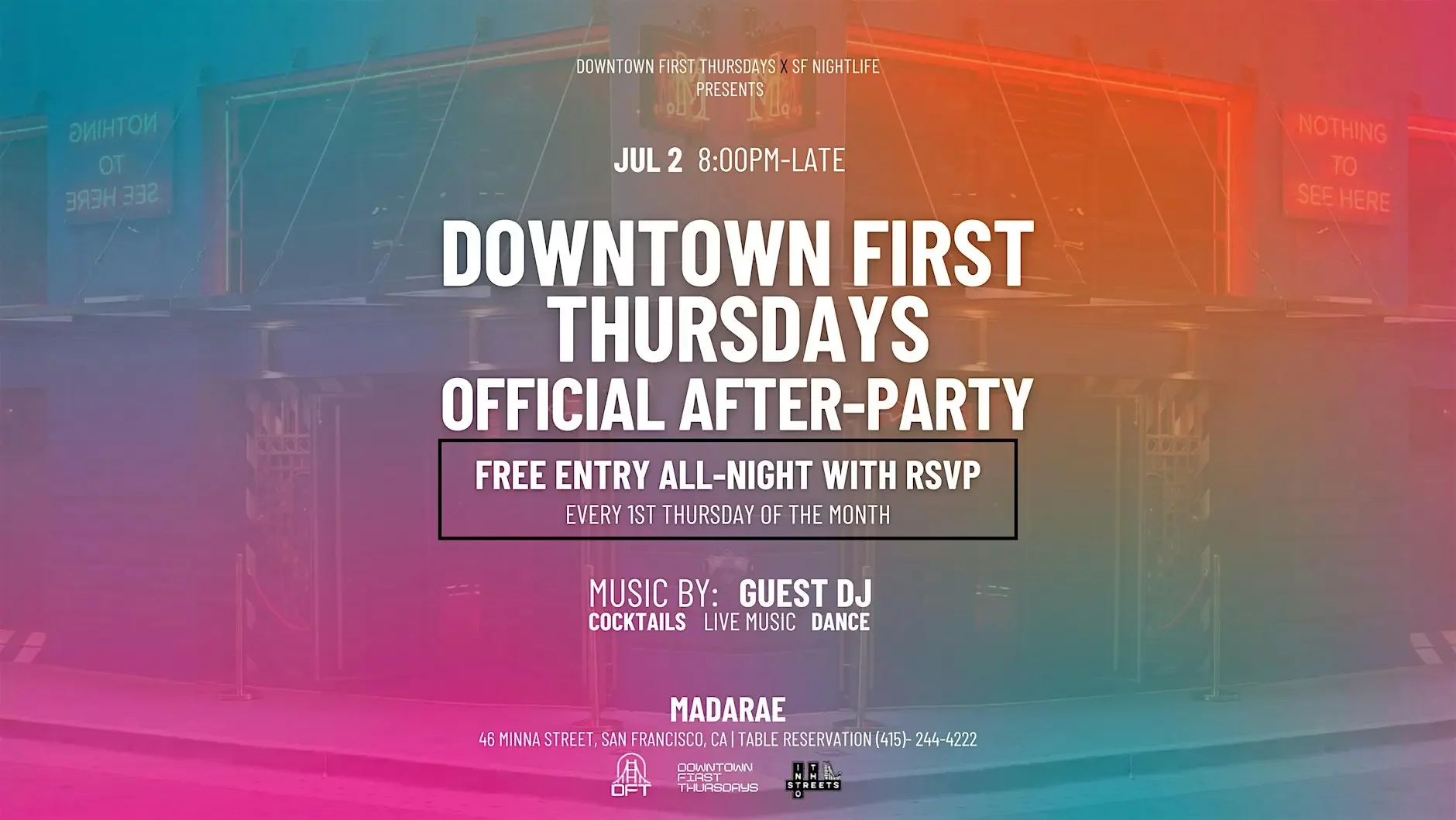 Madarae Happy Hour &amp; After Party