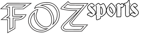 Logo with the letters FOZ in a stylised font and the words sports bodyshop.