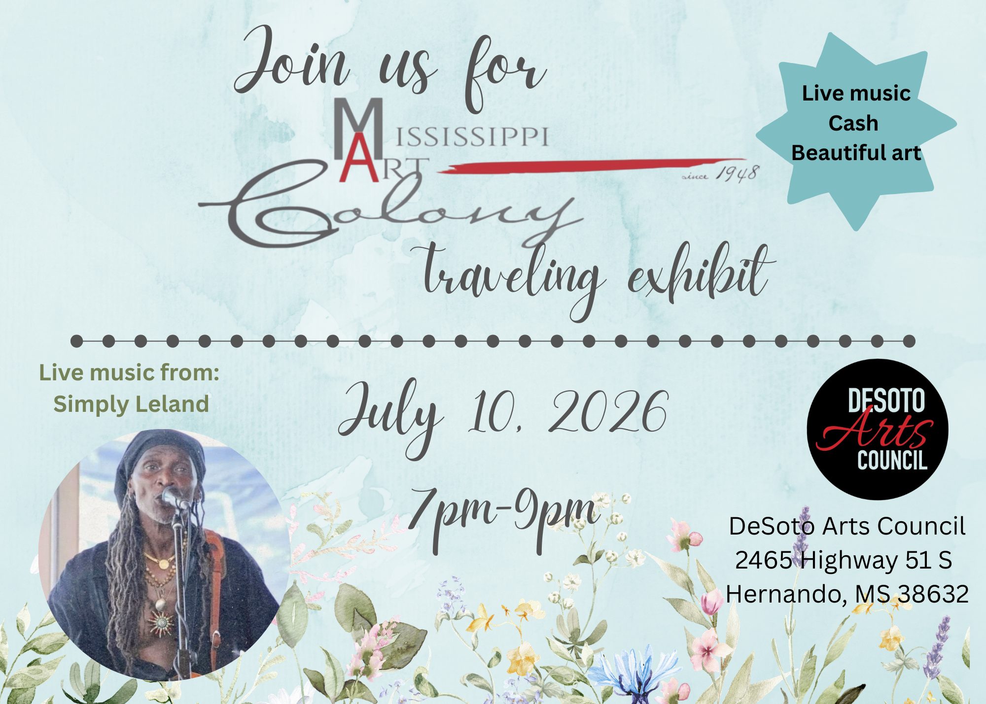 Mississippi Art Colony Traveling Exhibit