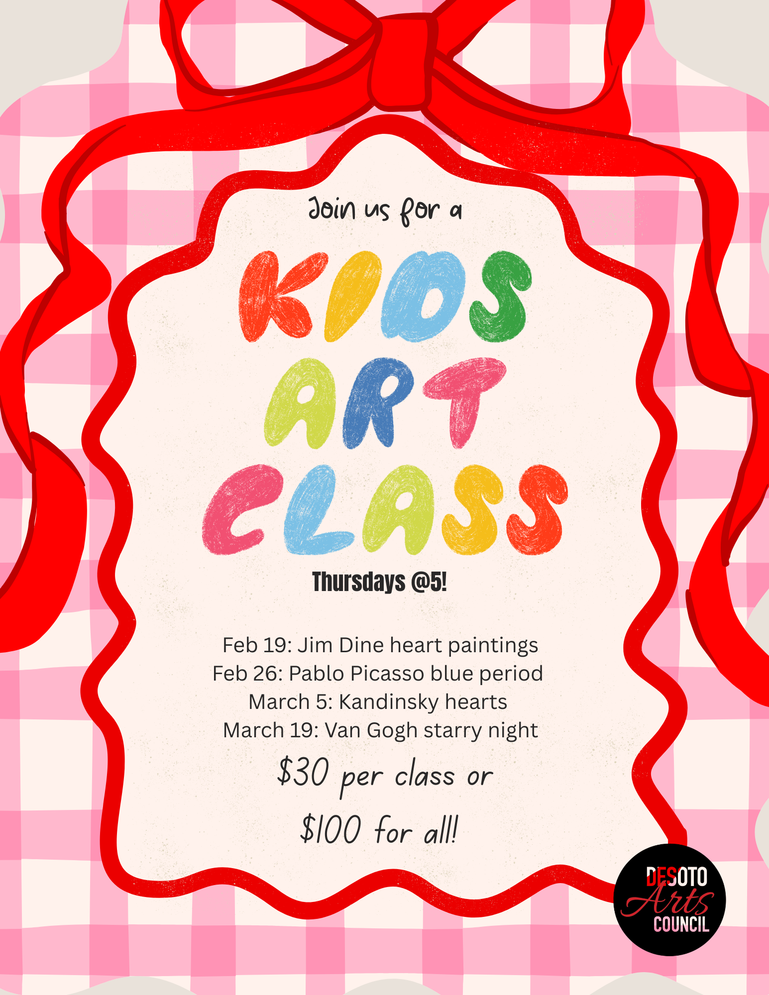 February Thursday classes