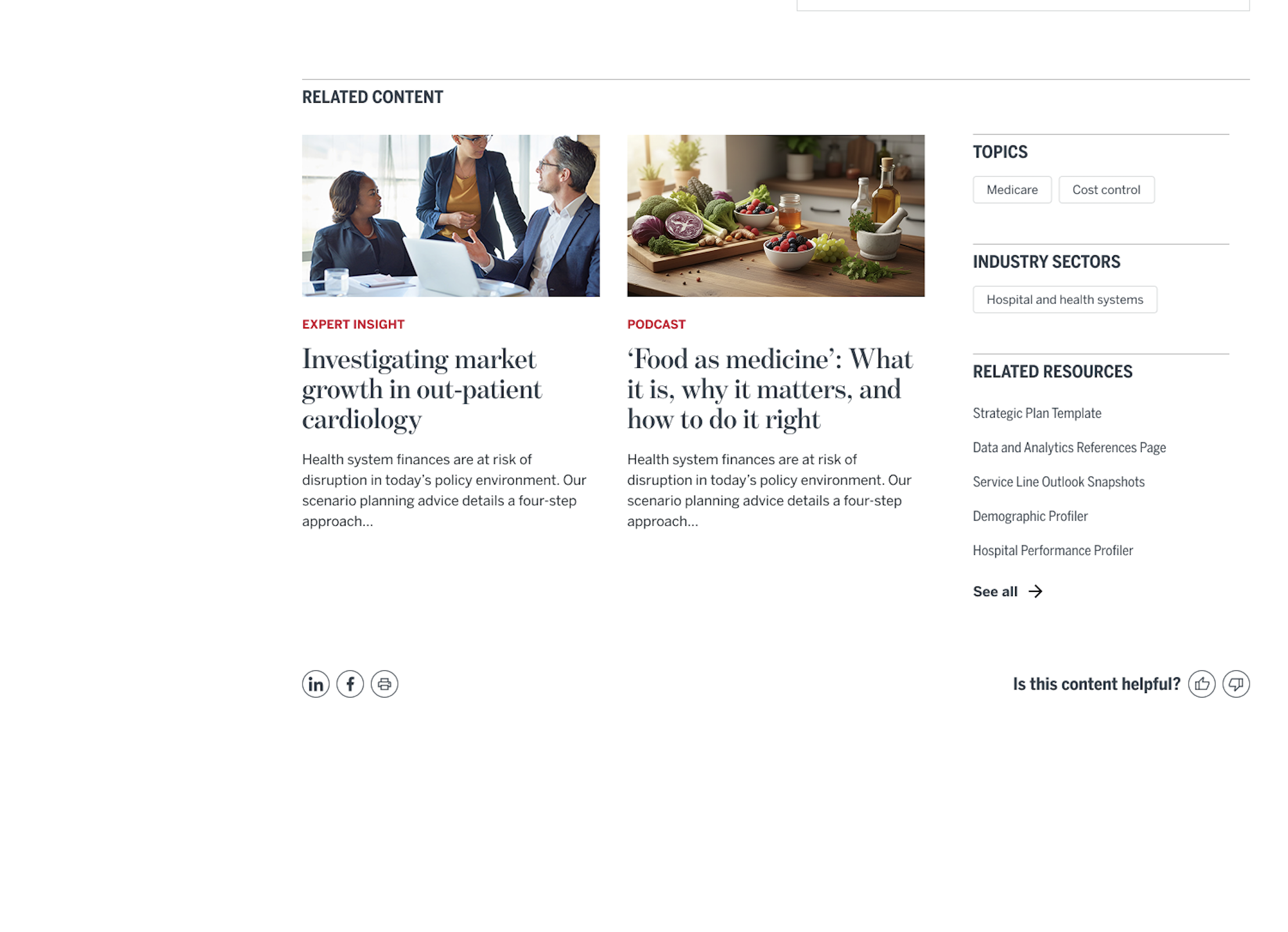Related content, resources, and tools