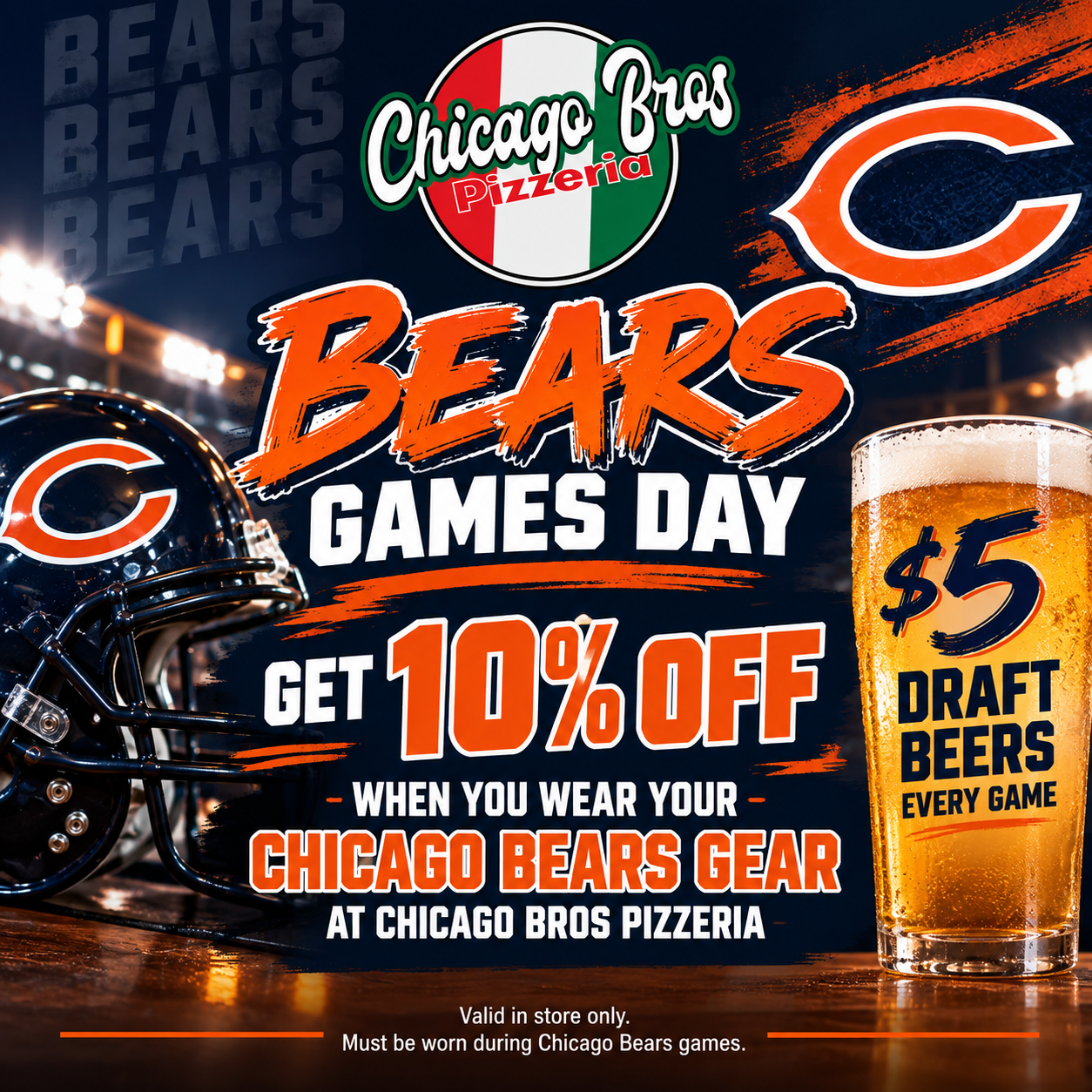 San Diego Bear's Bar - 10% OFF with Bears Gear on