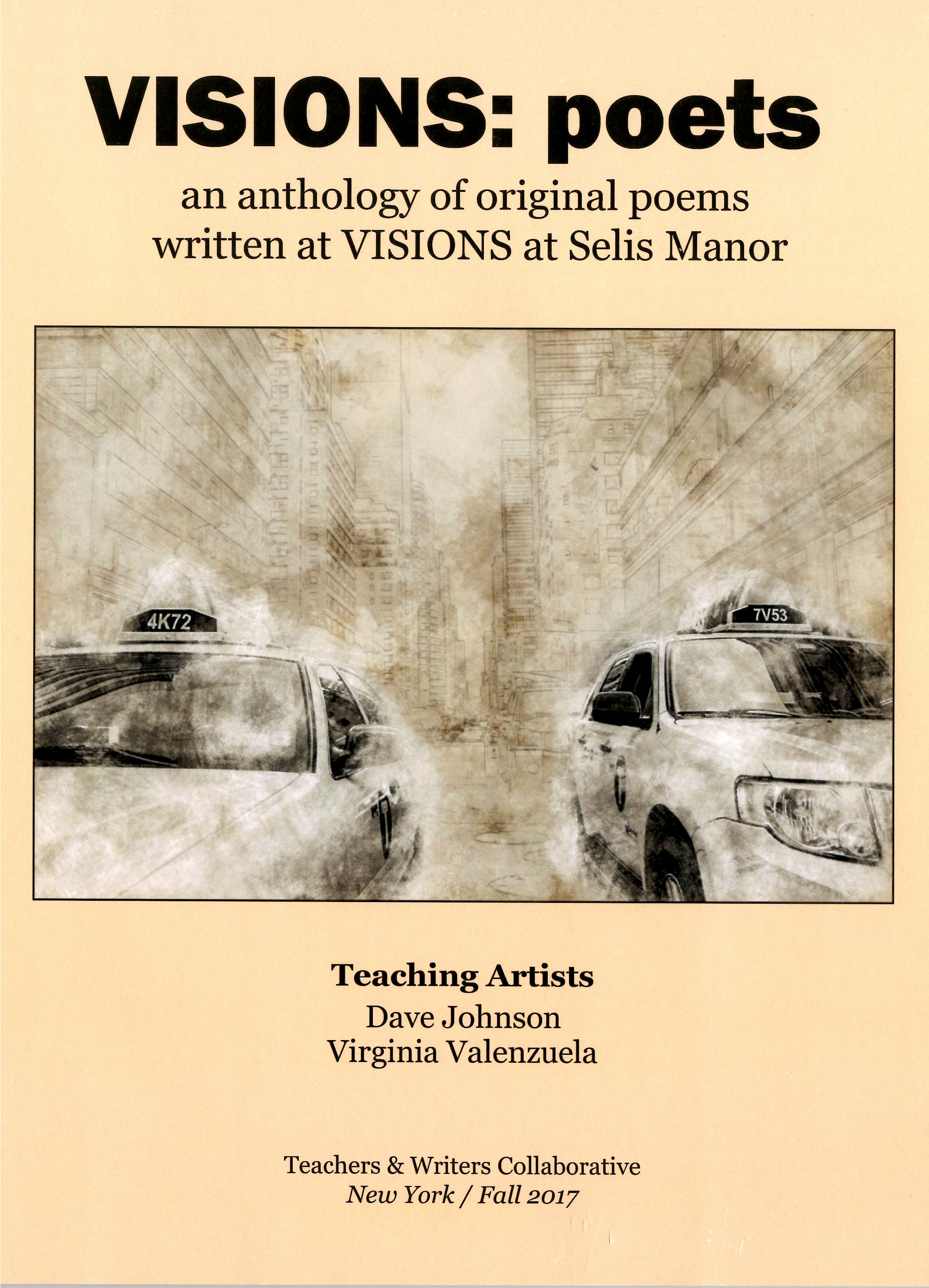 Dave Johnson's editing of the anthology senior citizens poetry workshop from Visions