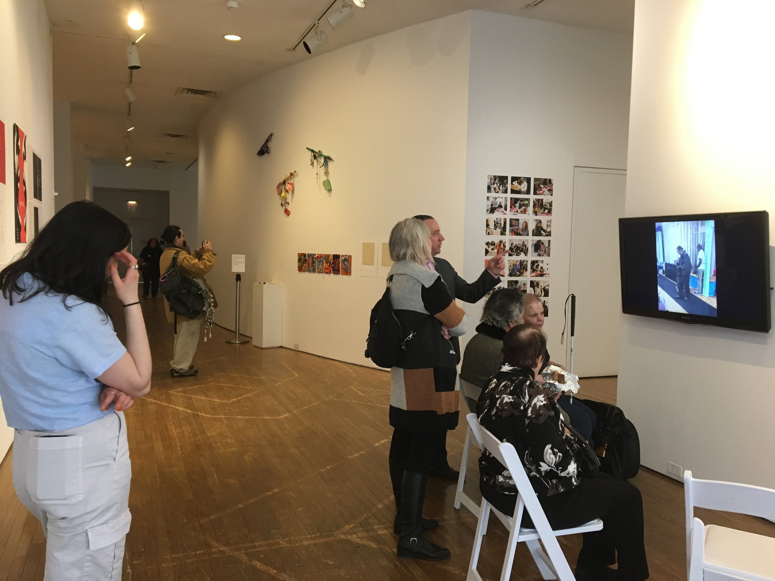 Visions seniors at the Queens Museum