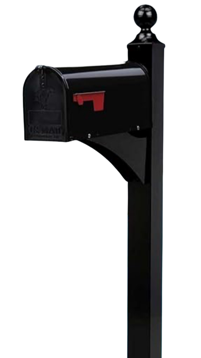 Durable Aluminium Mailbox Installation
