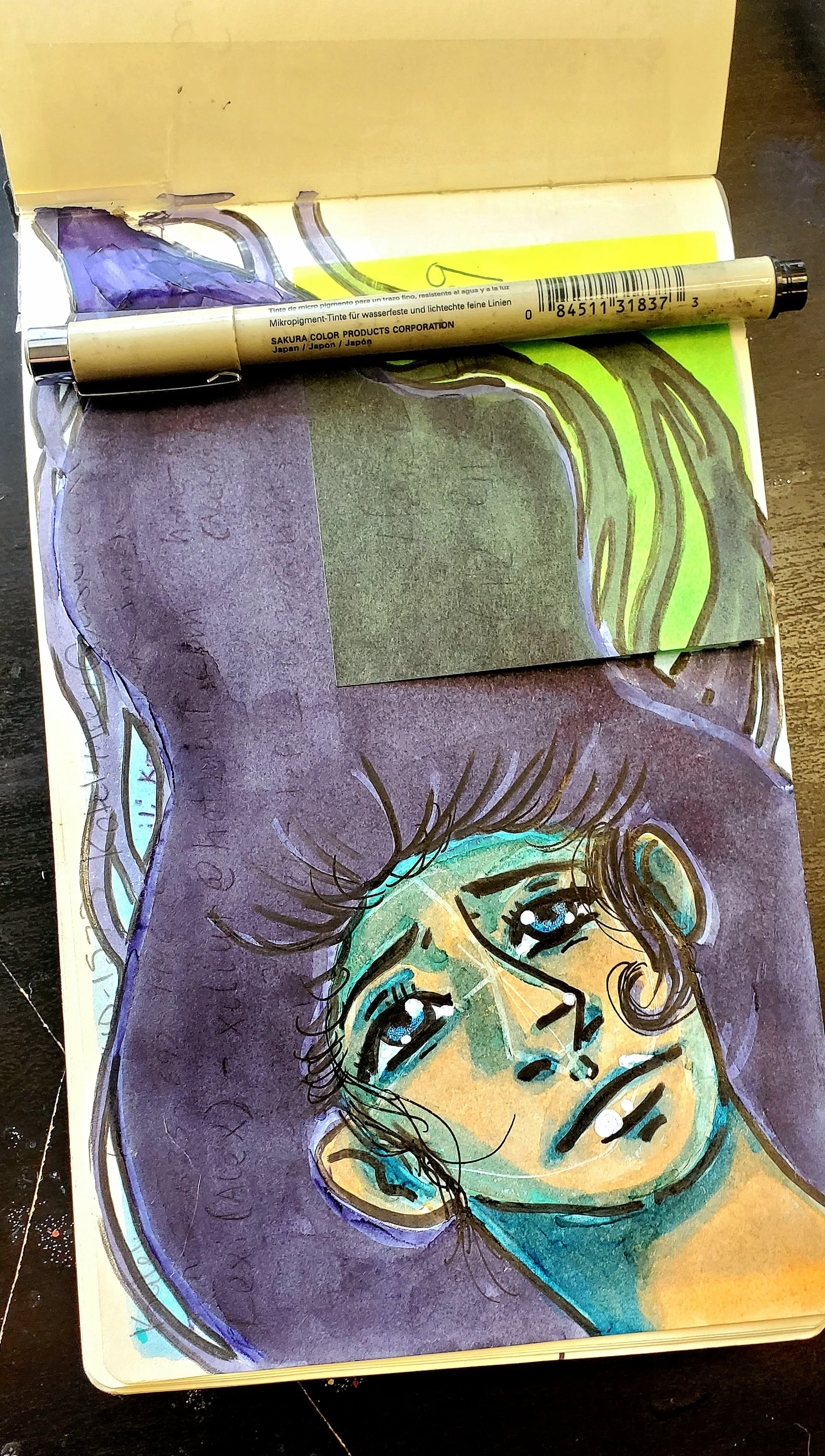 Erasure. 2024. Mixed media.