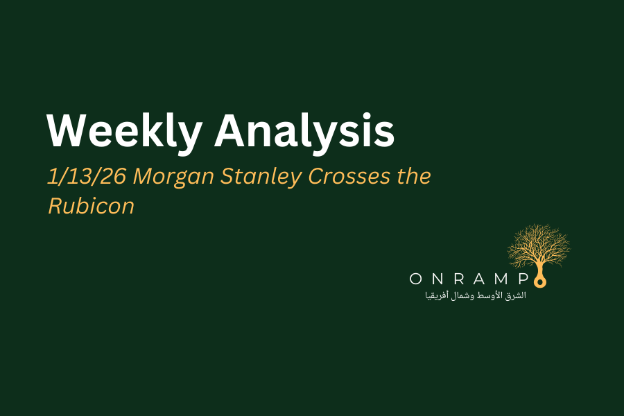 Morgan Stanley Crosses the Rubicon