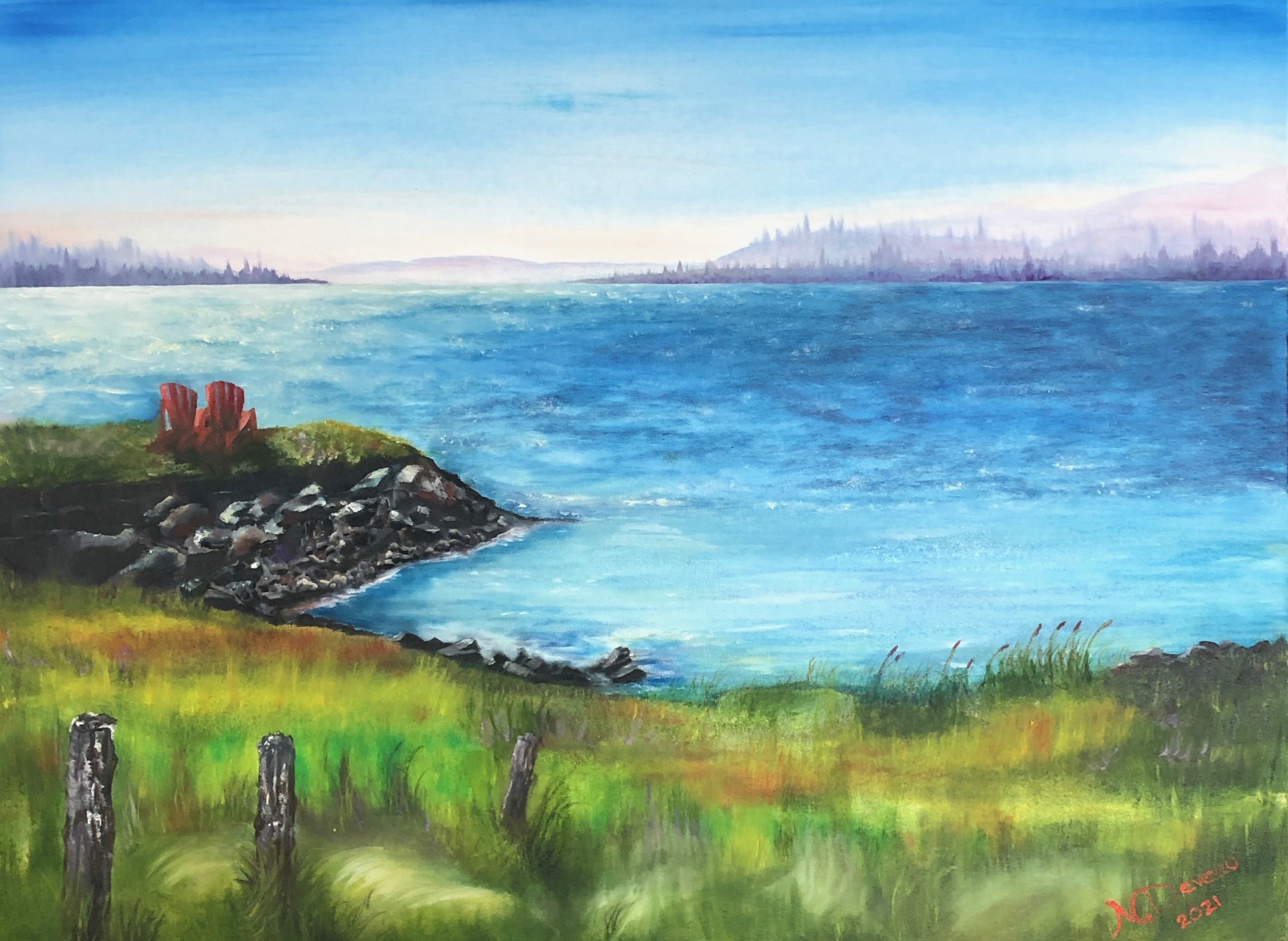 View from Fort St. Anne