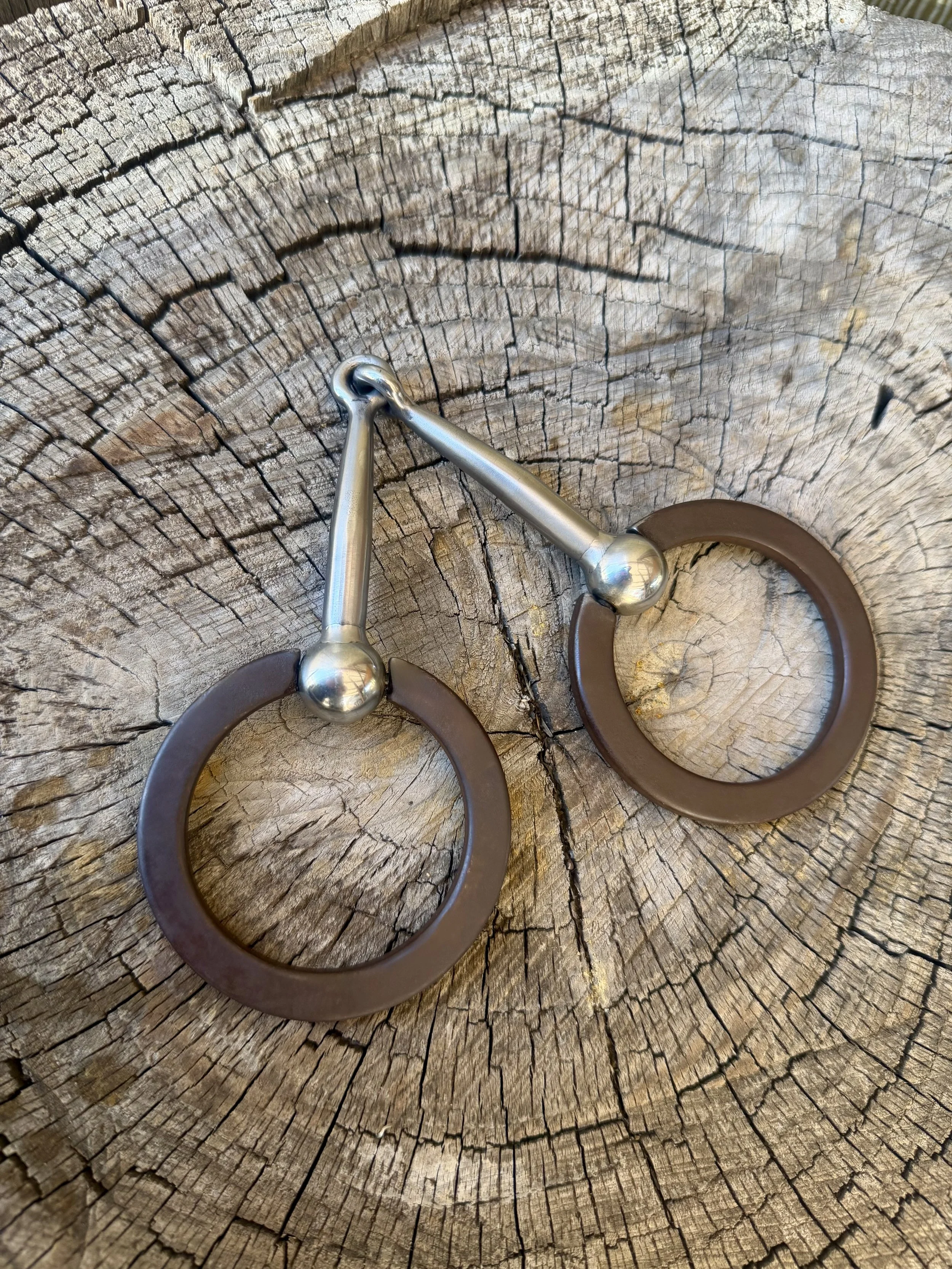 Smooth Ball Hinge Snaffle