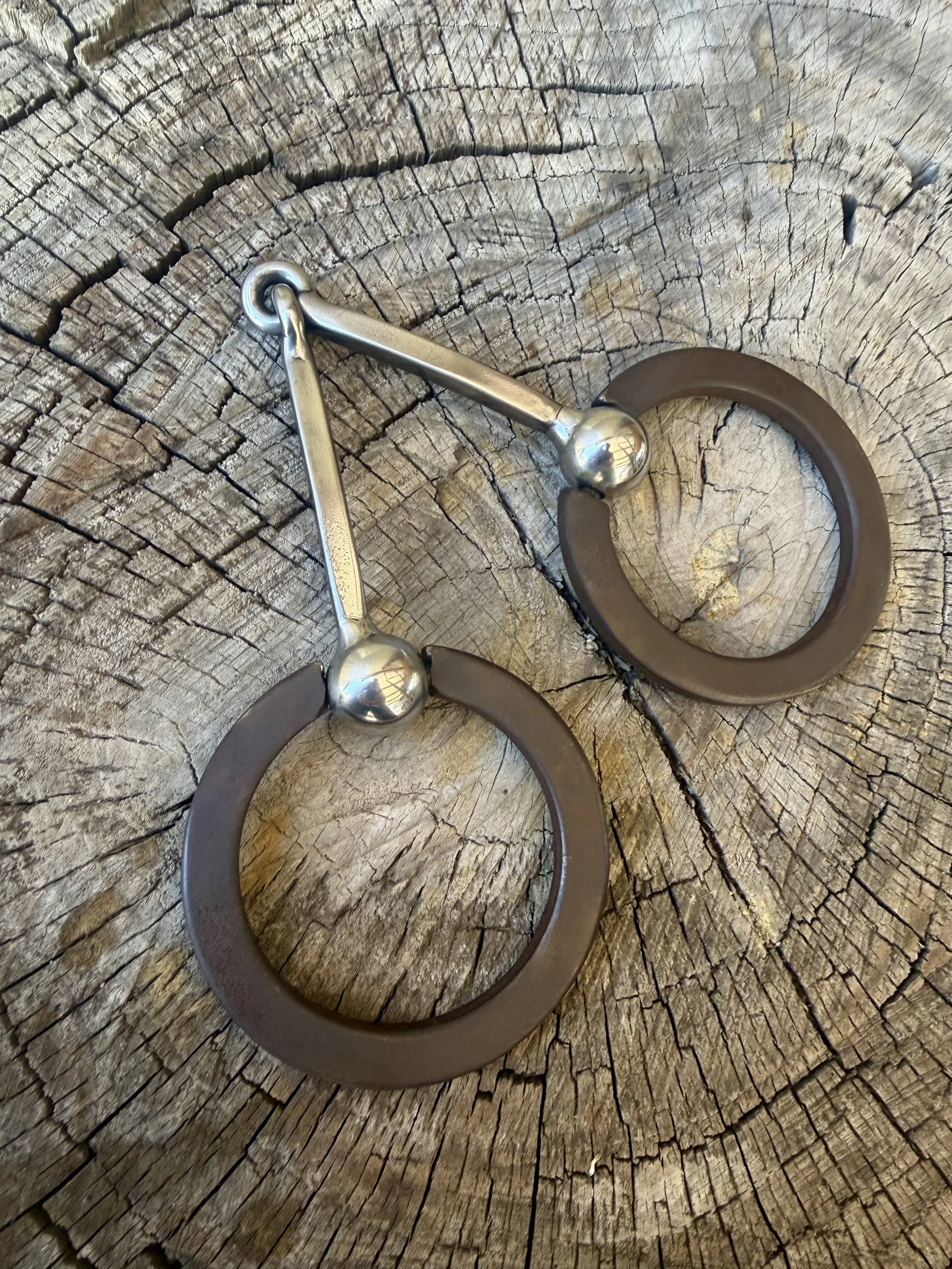 Square Bar Ball Hinge Snaffle