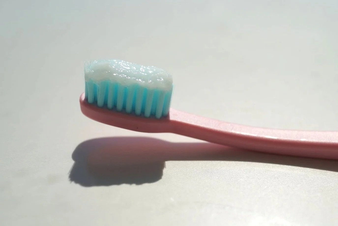 Toothbrush with toothpaste