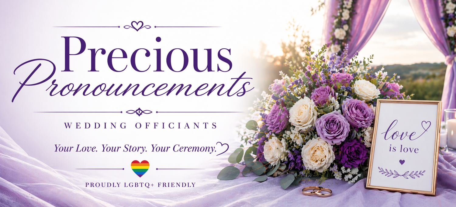 Precious Pronouncements Wedding Officiants 