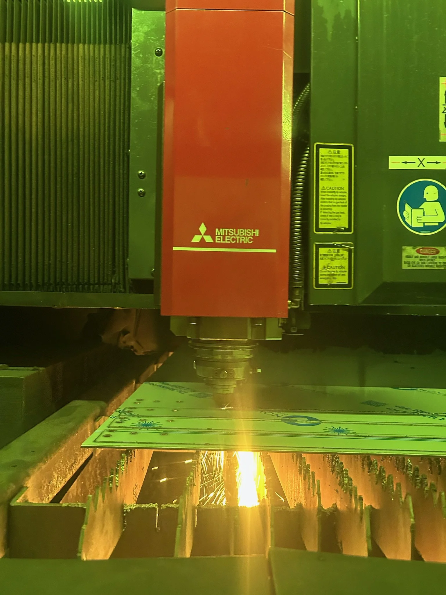 How We Keep Our Mitsubishi Fiber Laser Running Every Day for Peak Productivity