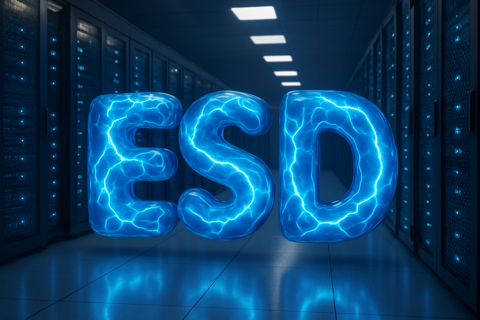 How Electrostatic Discharge Affects Data Centres