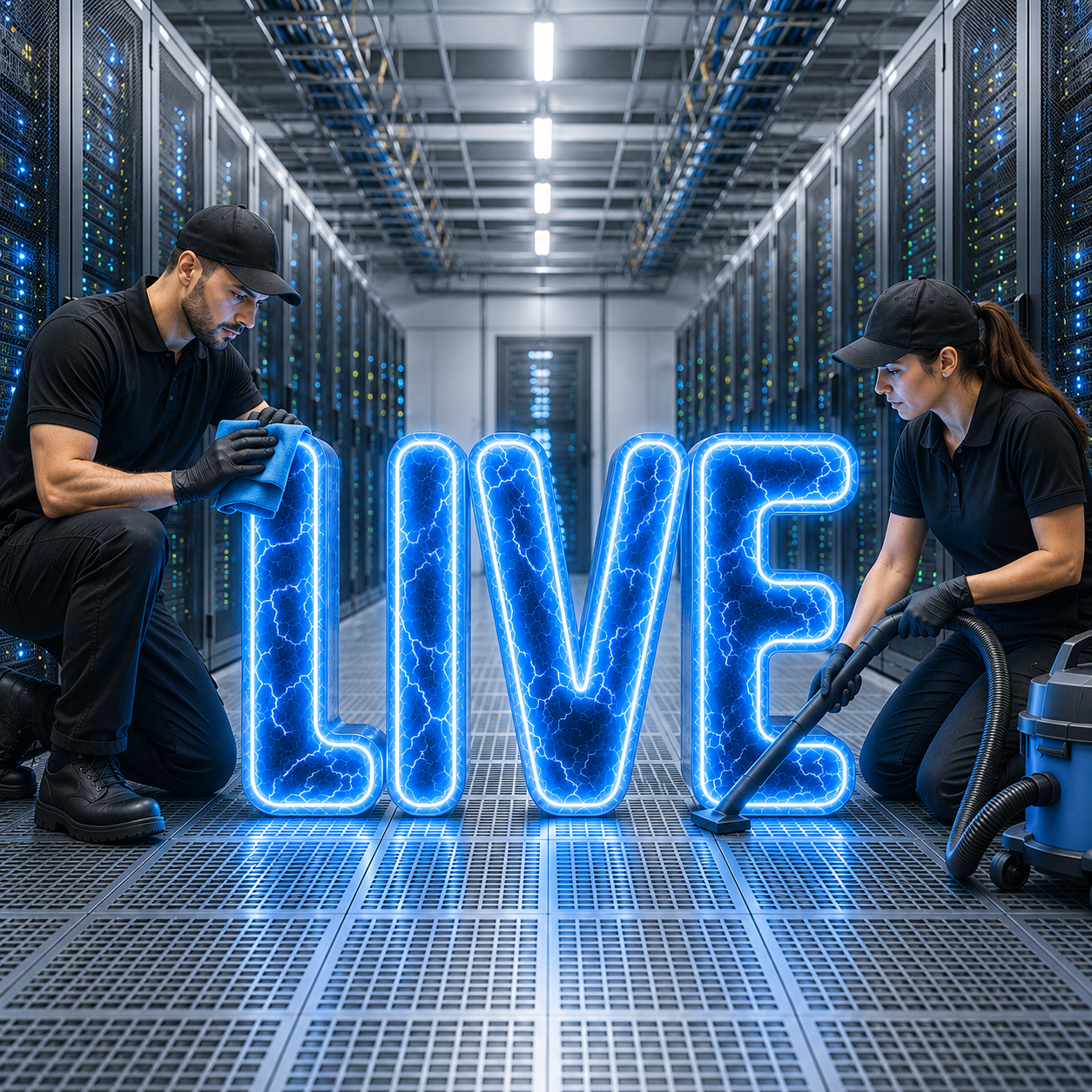 Live Data Centre Cleaning Services Explained