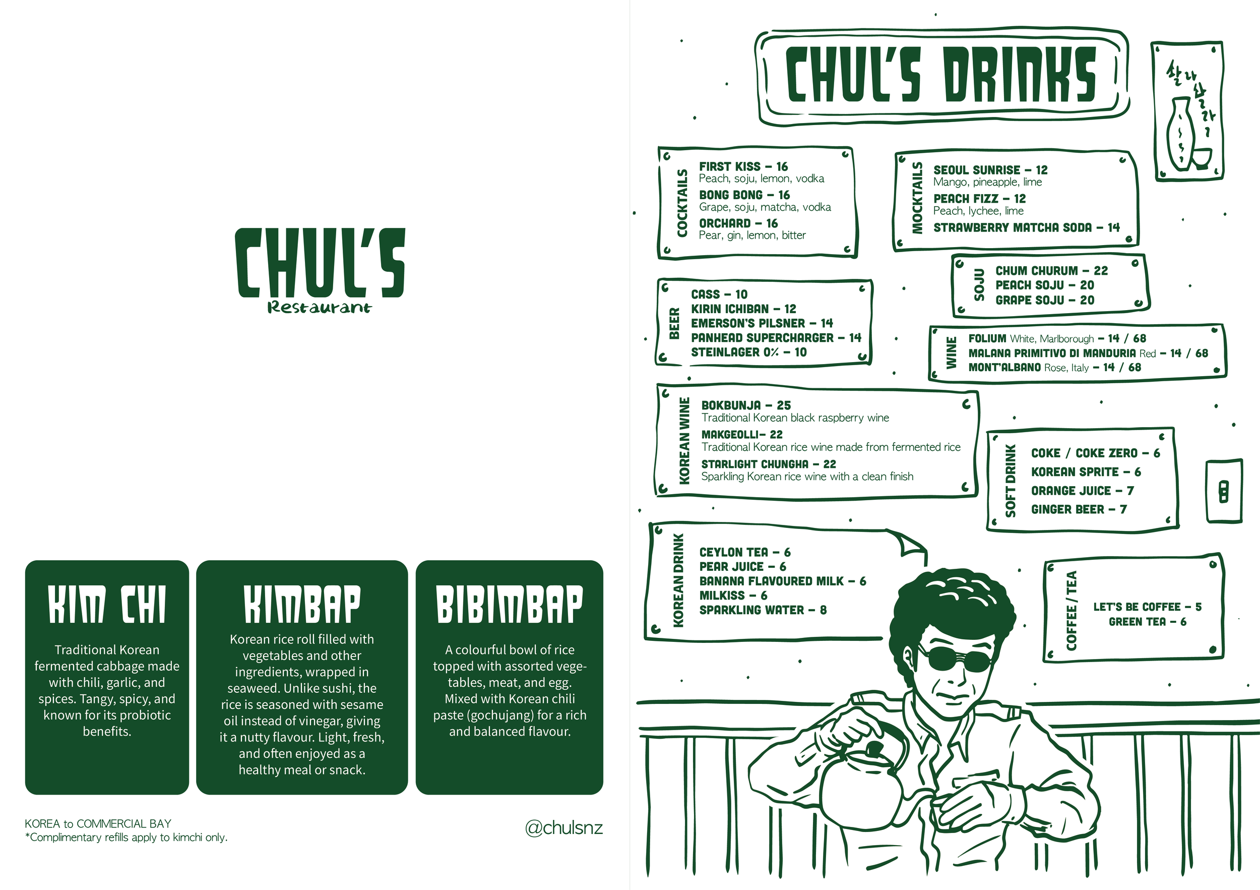 CHUL'S Korean Restaurant — CHULS GROUP