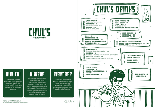 CHUL'S Korean Restaurant — CHULS GROUP