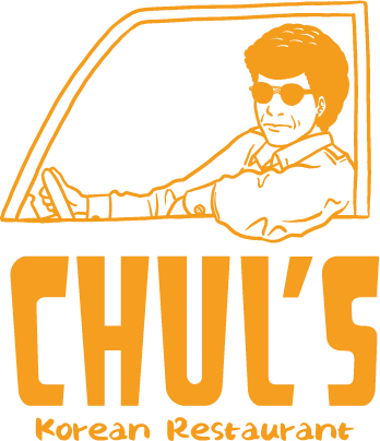 Logo for Chuck's Korean Restaurant.