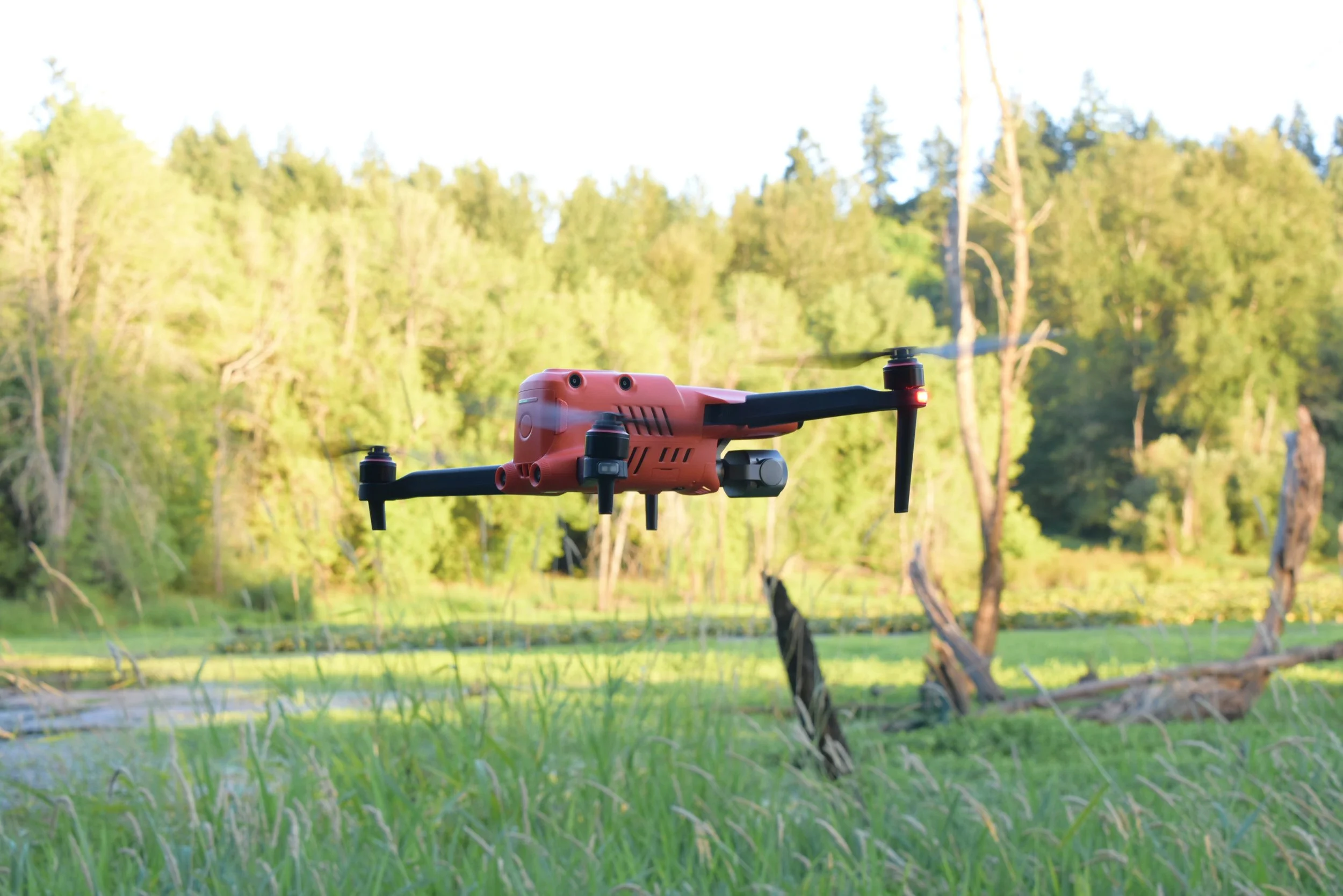 Image of flying drone