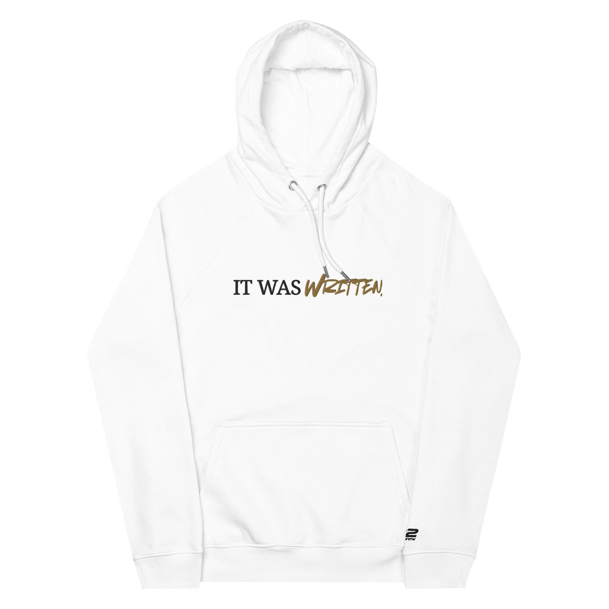 It Was Written Embroidered Hoodie