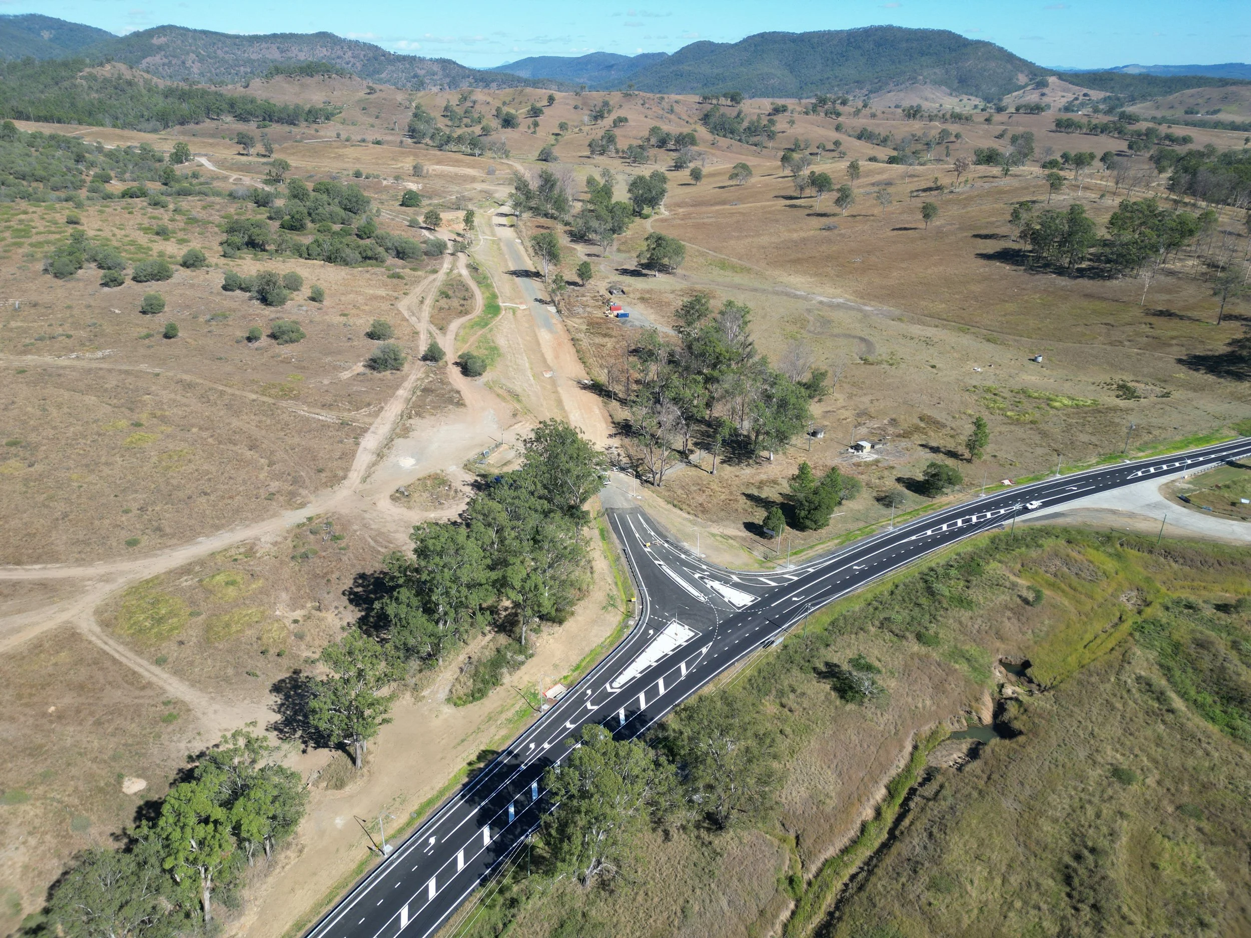 Mitchell Road Upgrade in Bromelton.