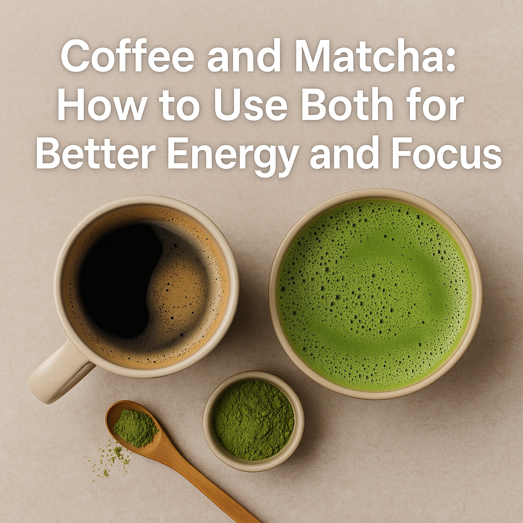 Coffee and Matcha: How to Use Both for Better Energy and Focus