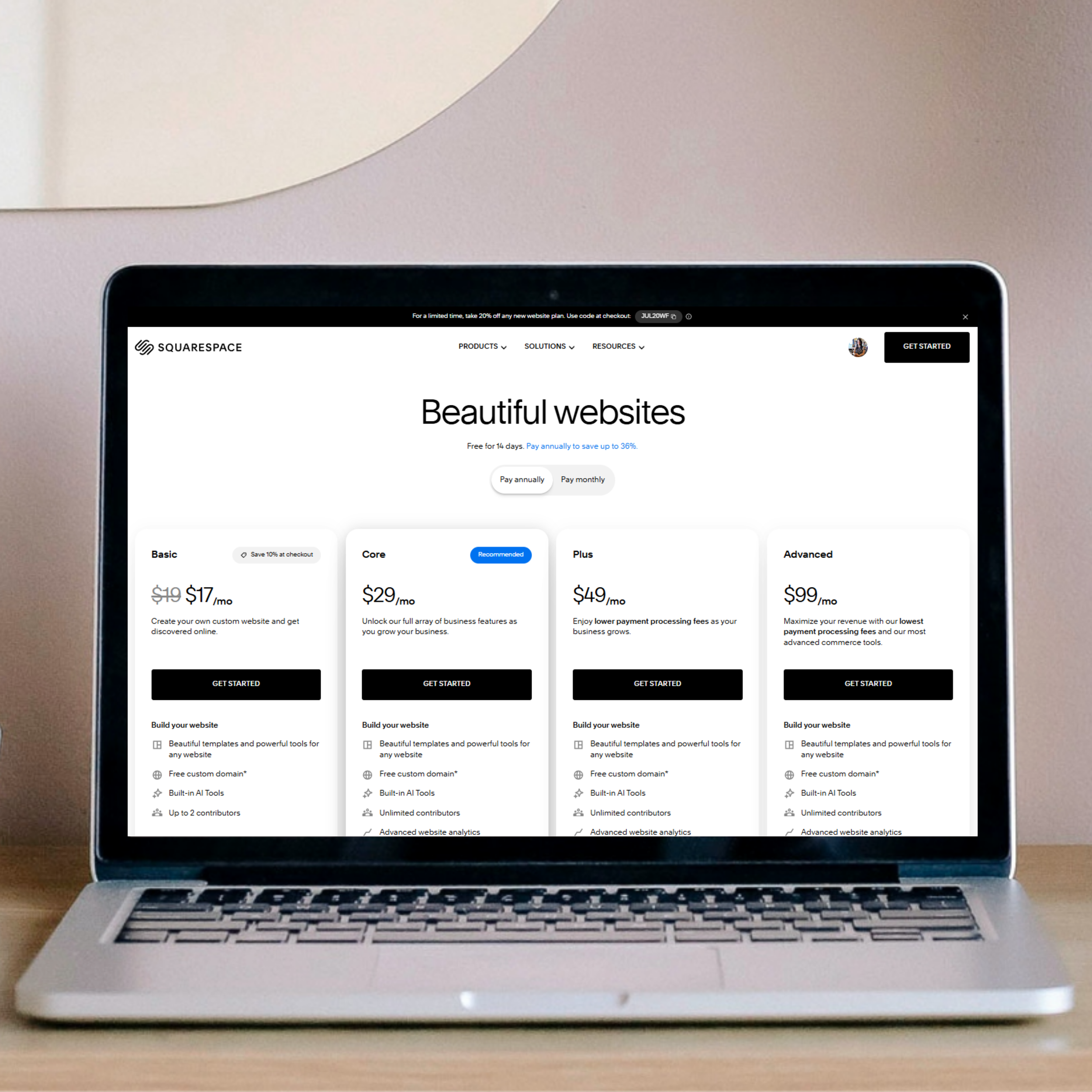 How to Start Your Squarespace Website