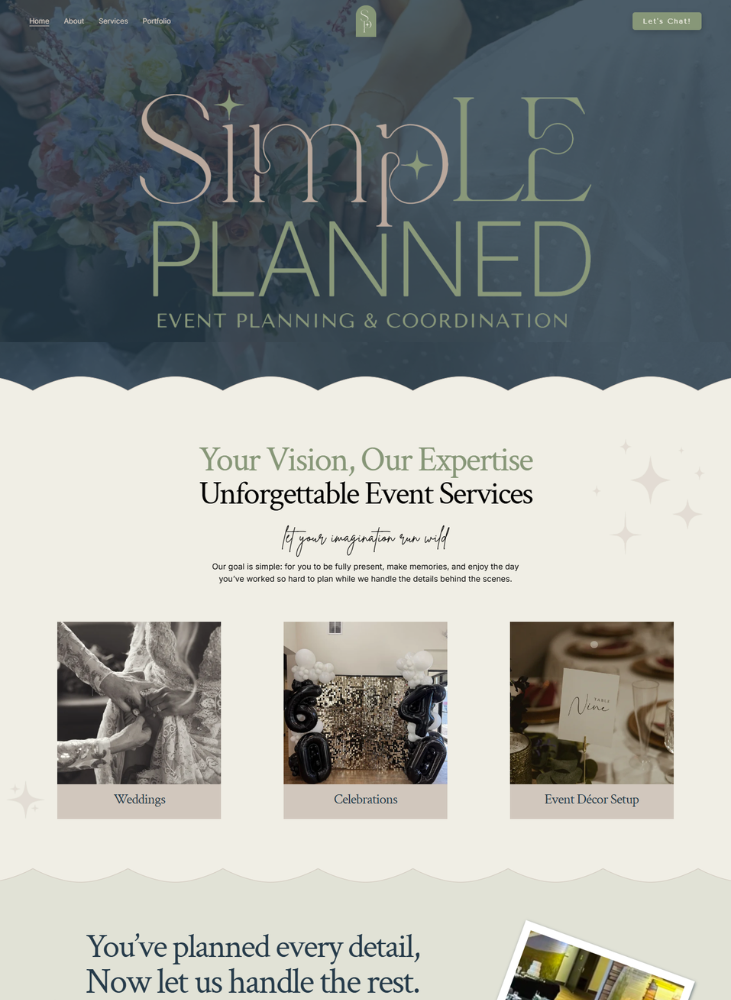 Event Space Web Design Hero By Lourin DosSantos KC Squarespace Website & Graphic Design