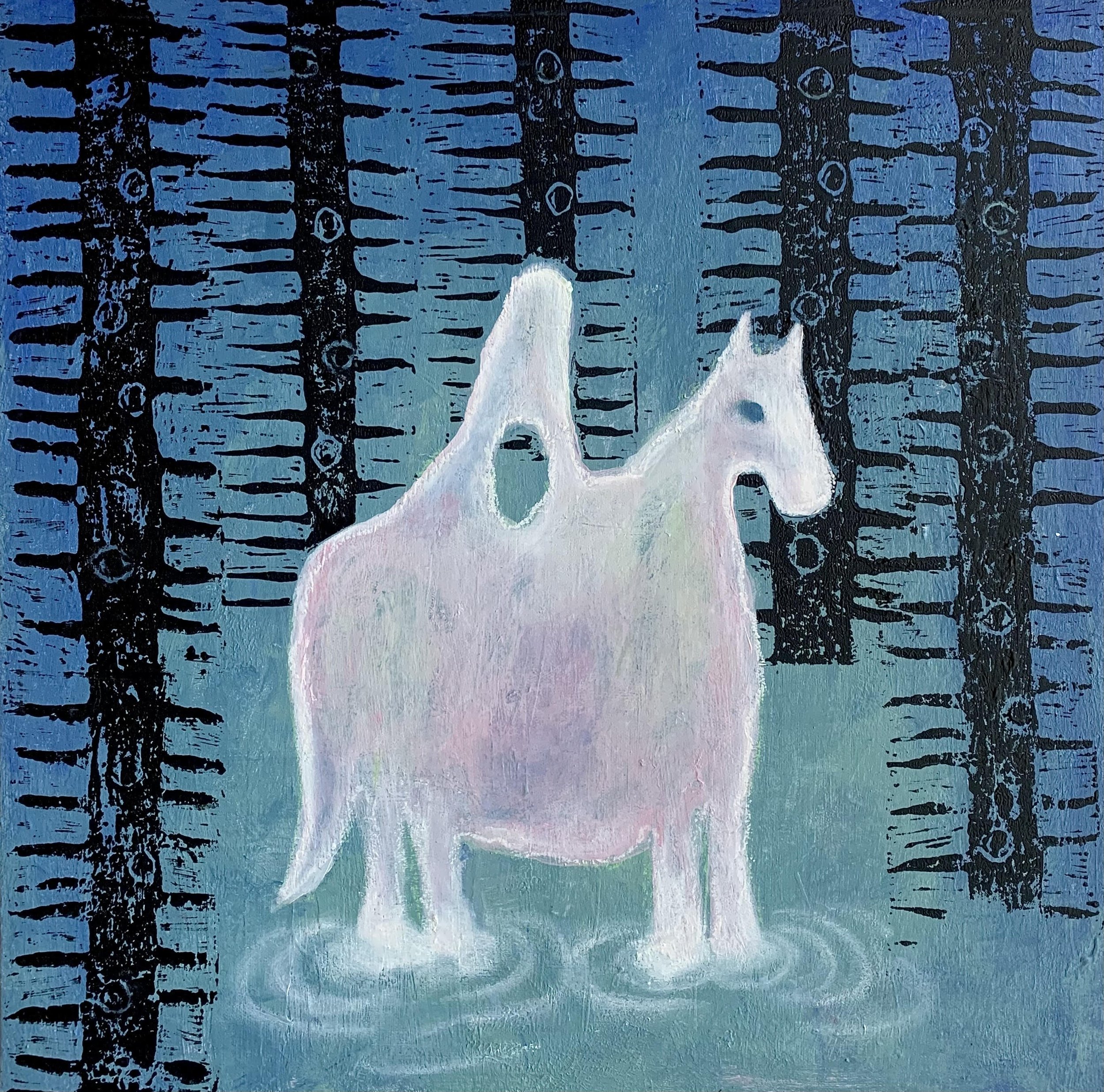 In the Woods Original Painting