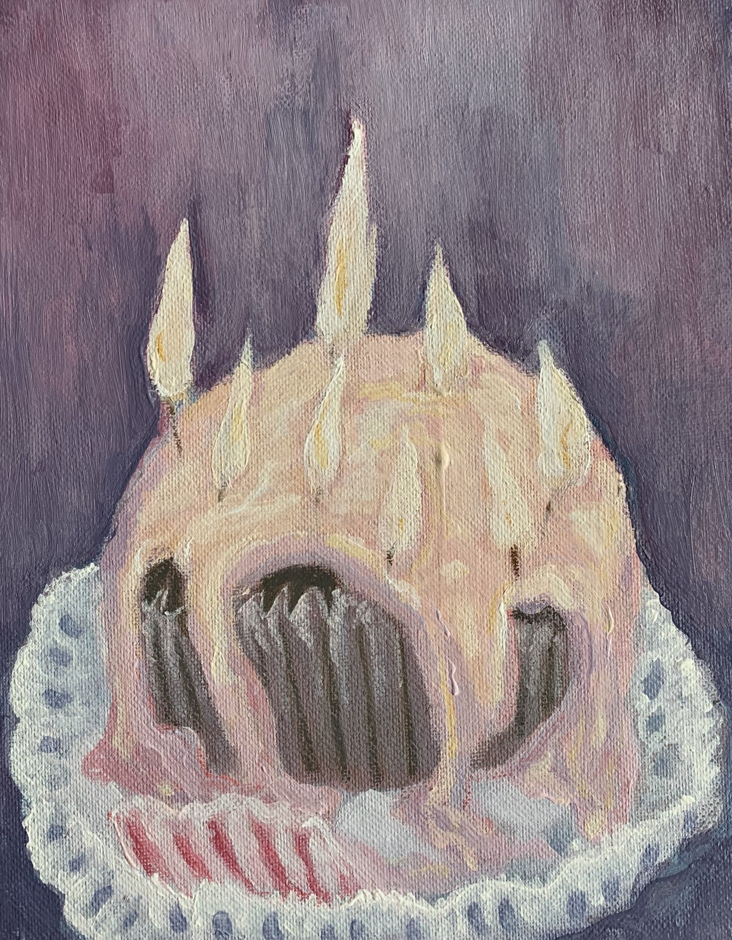 Birthday Cake Original Painting