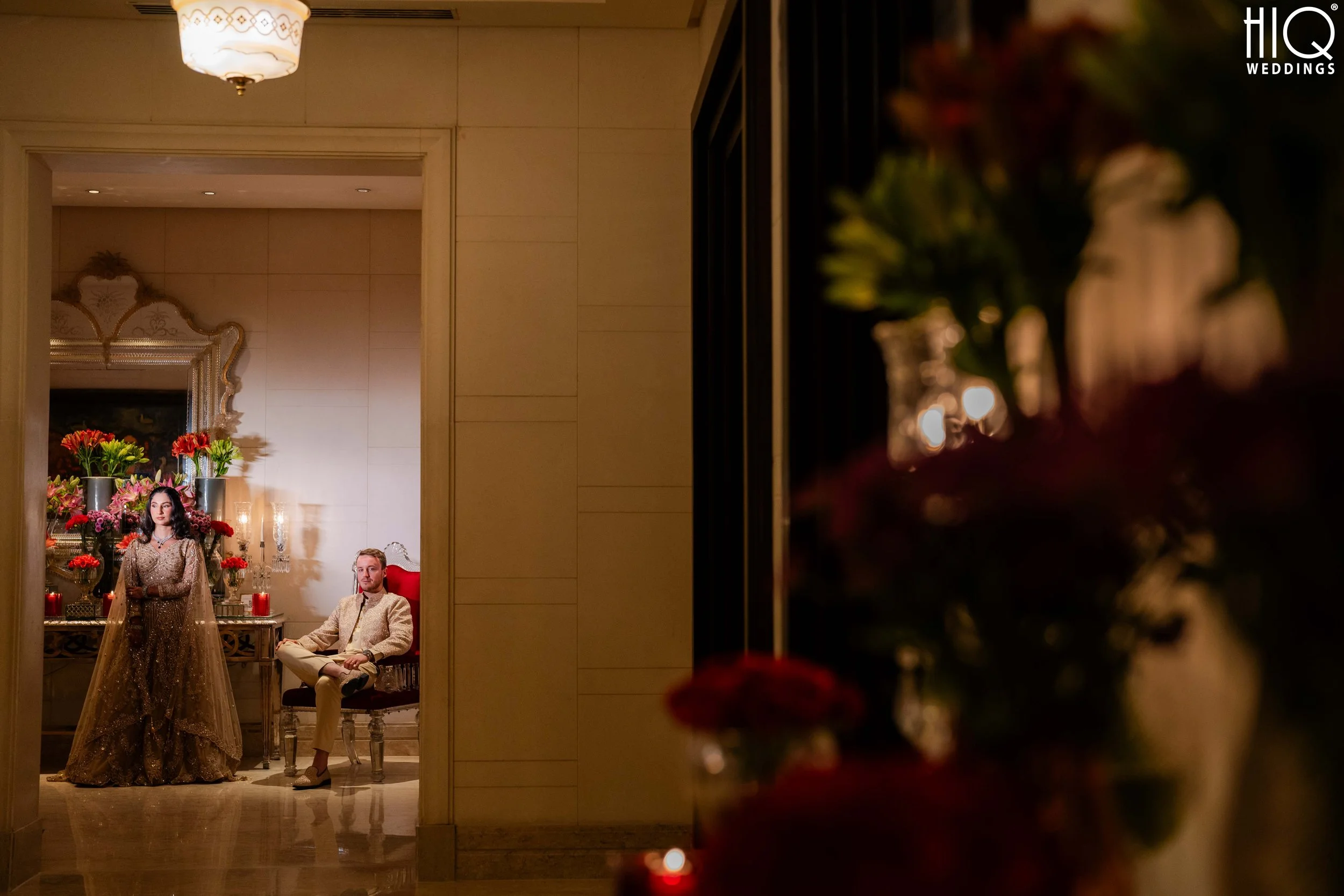 Locations in Leela Palace Chennai for Wedding Photoshoots