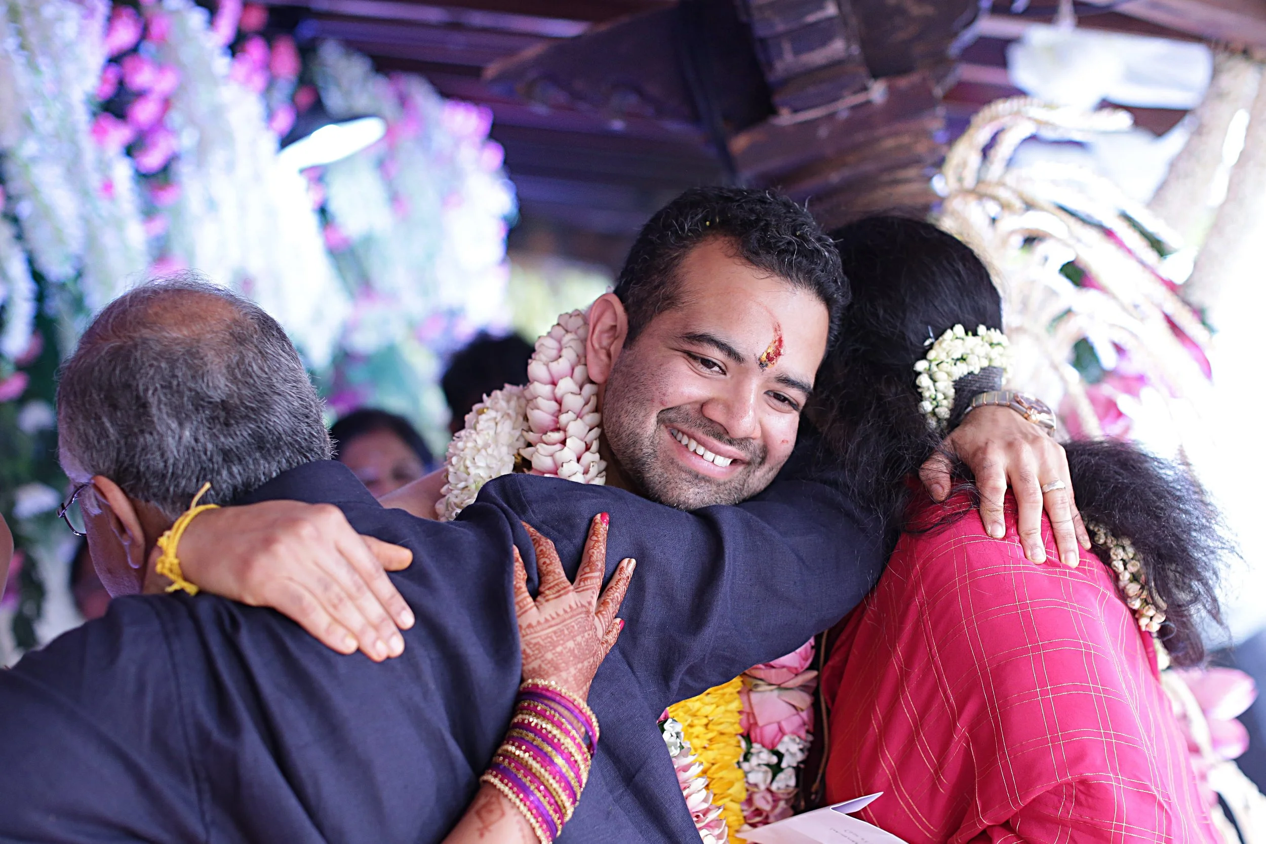 Brahmin Groom Candid Photography With Family.jpg