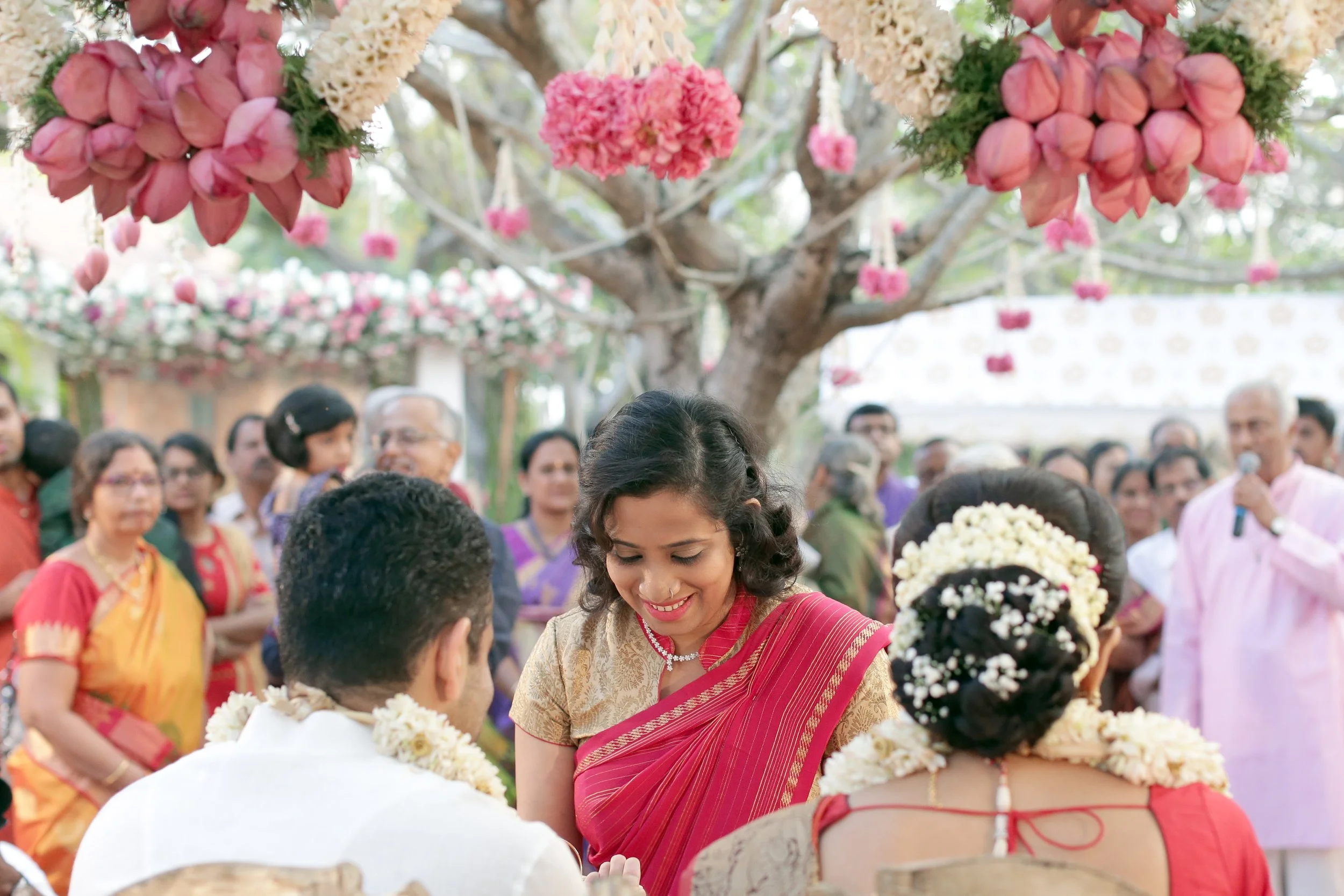 Candid Moments at Tamil Brahmin Weddings