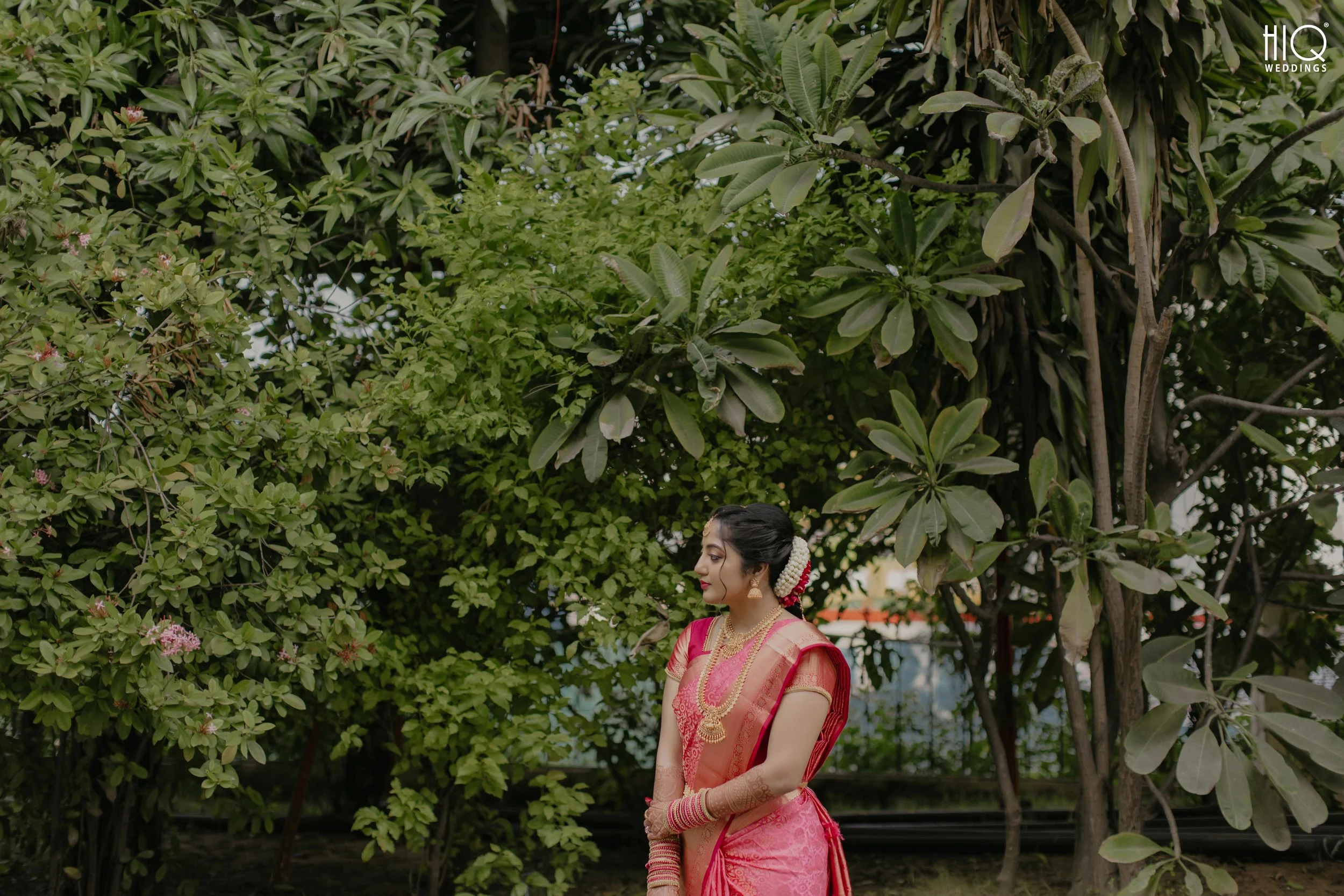 Elegant Bridal Portraits at Sri Rani Mahal Captured by HiQ.
