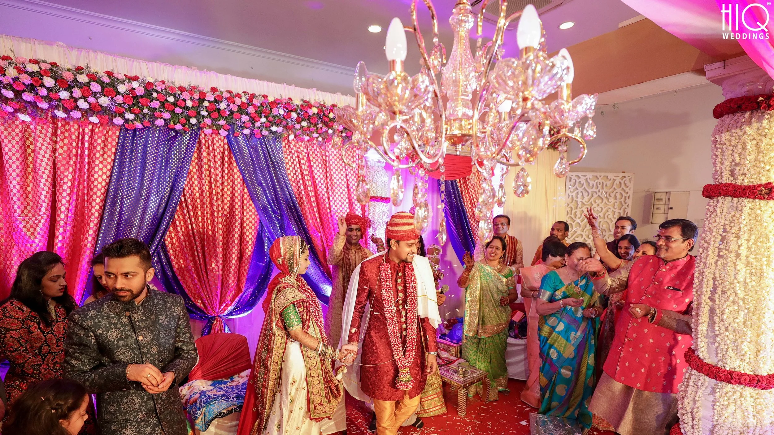 Bride and Groom at Mayor Ramanathan Chettiar Hall Chennai