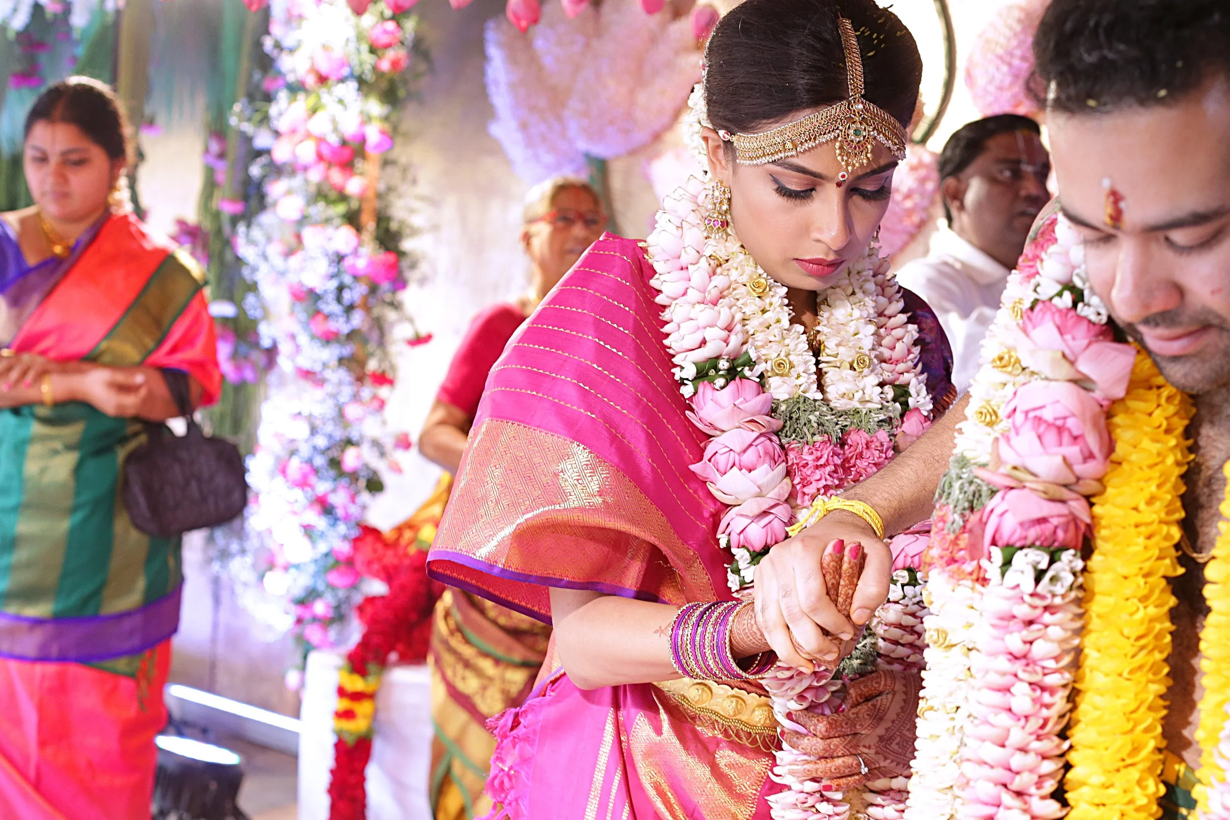 Sacred Fire Ceremony at Brahmin Wedding