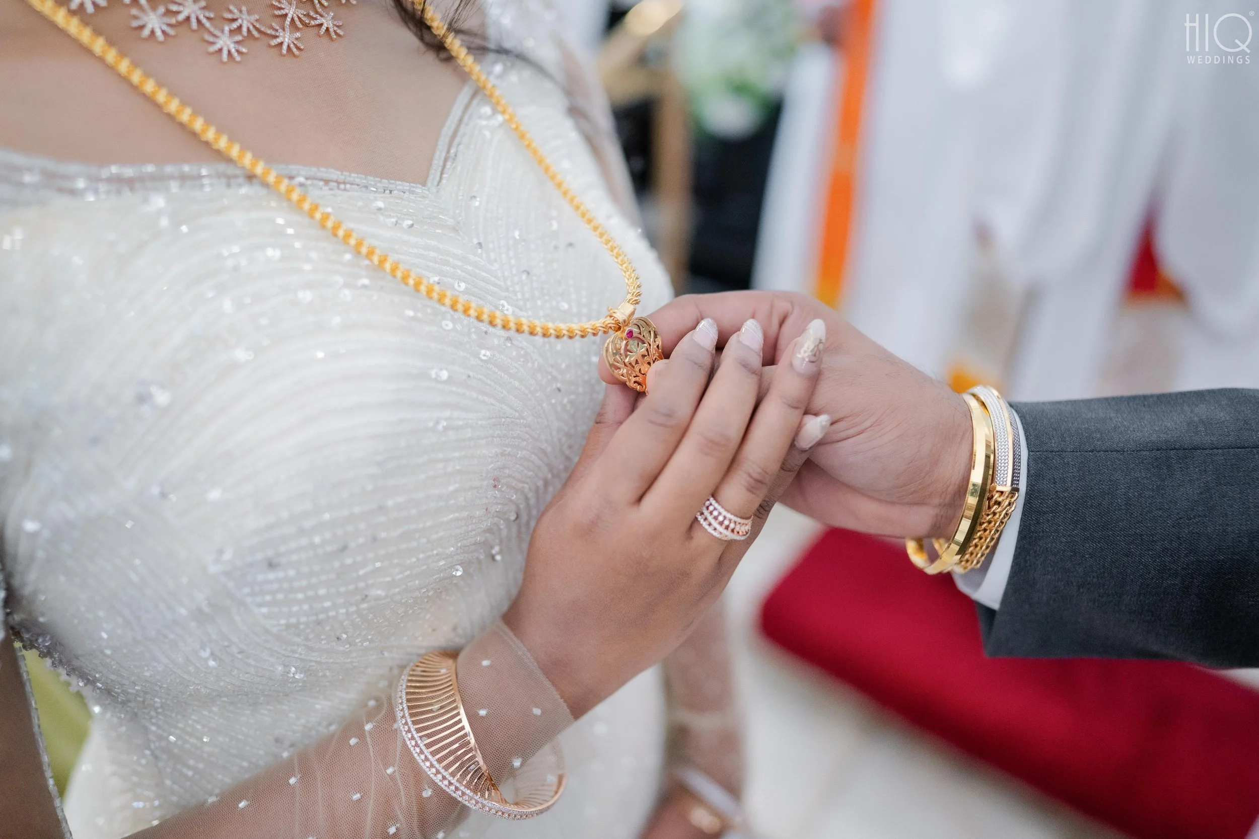 Tamil Christian Tradition of Tying Thaali at Wedding Ceremony.