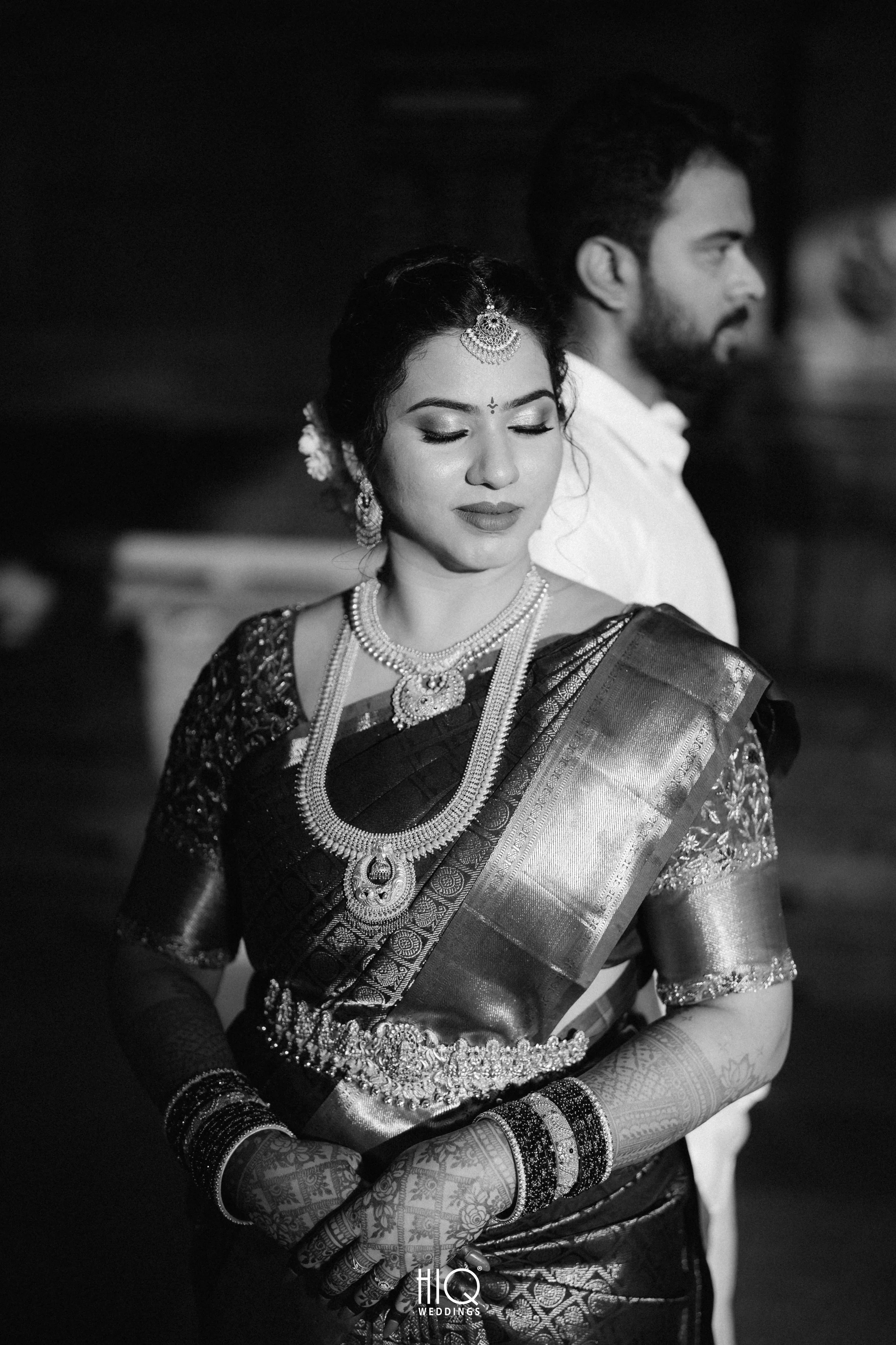 Black and White Temple Wedding Photography.jpg