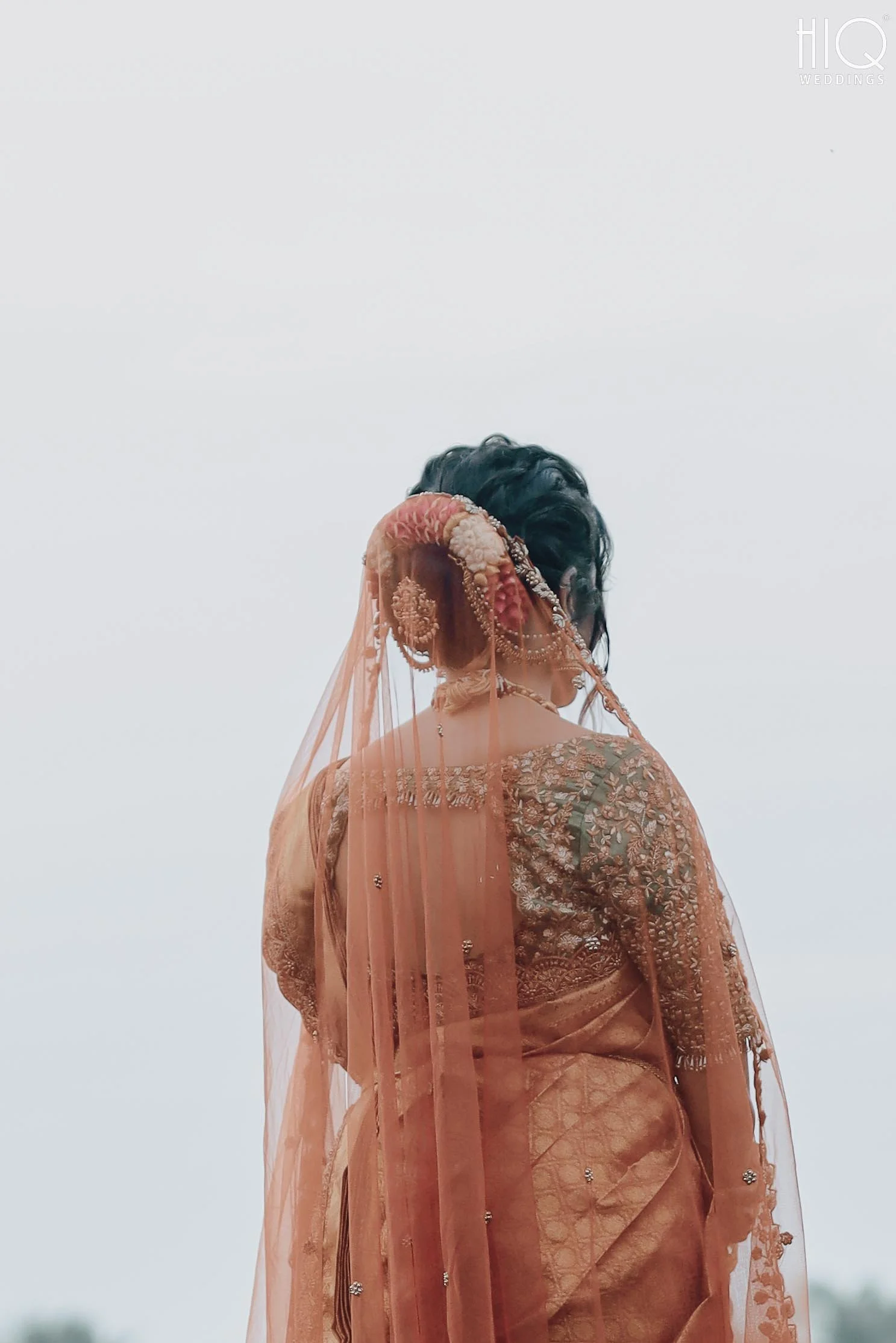 South Indian Bride Wedding Photoshoot by HiQ Weddings 