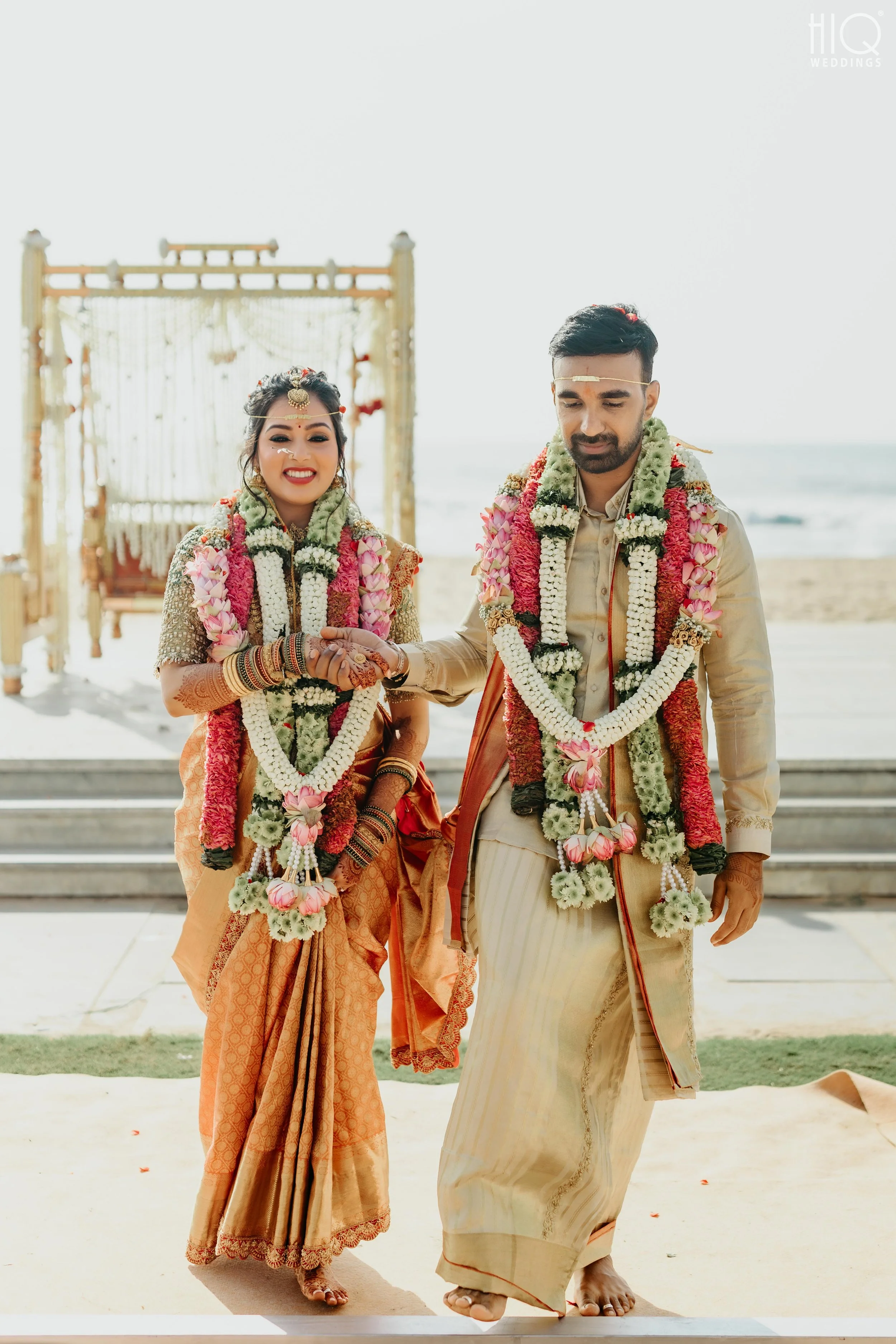 Traditional South Indian Wedding Photography by HiQ Weddings