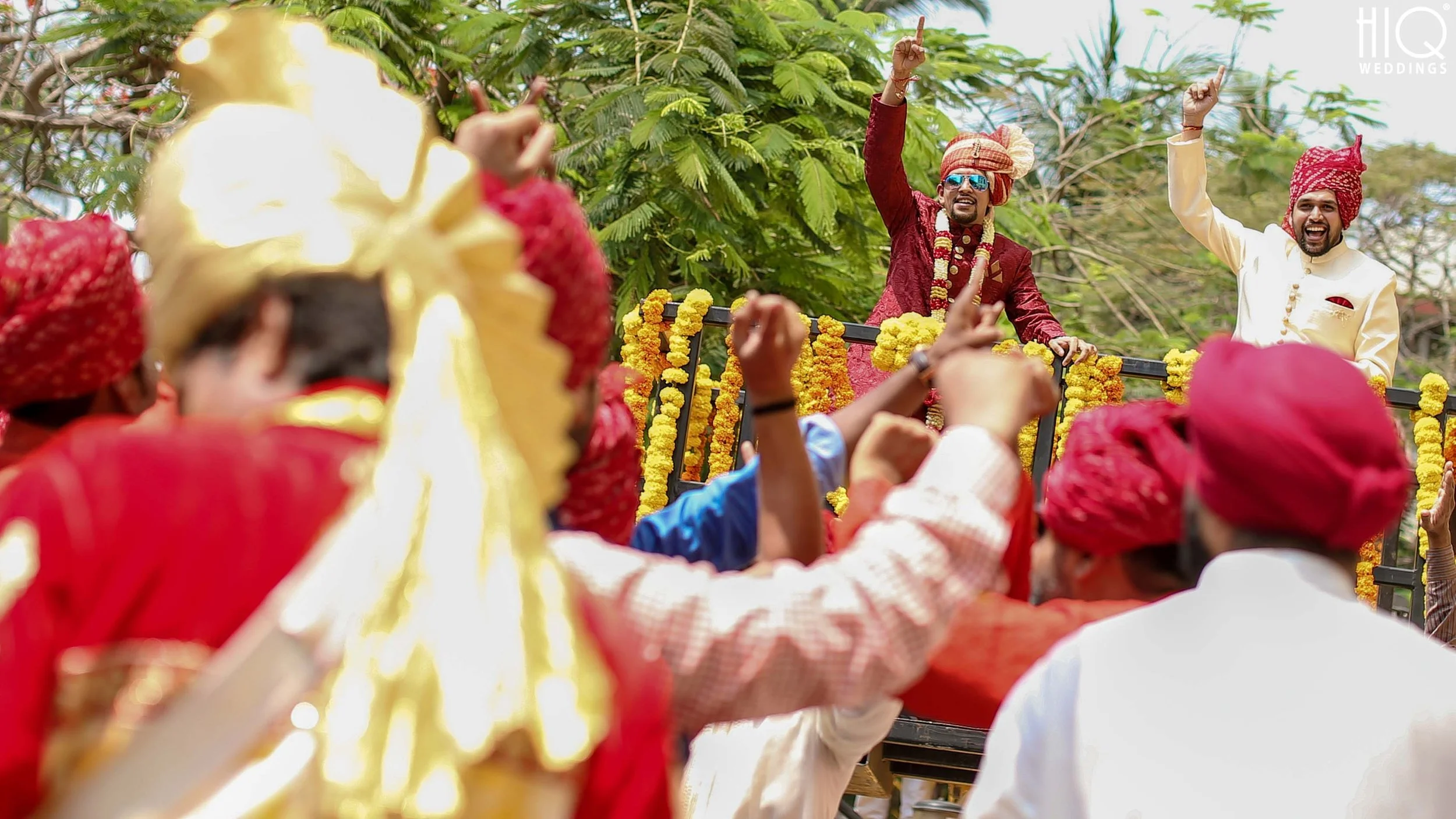 Groom's Arrival at Mayor Ramanathan Chettiar Hall in Chennai
