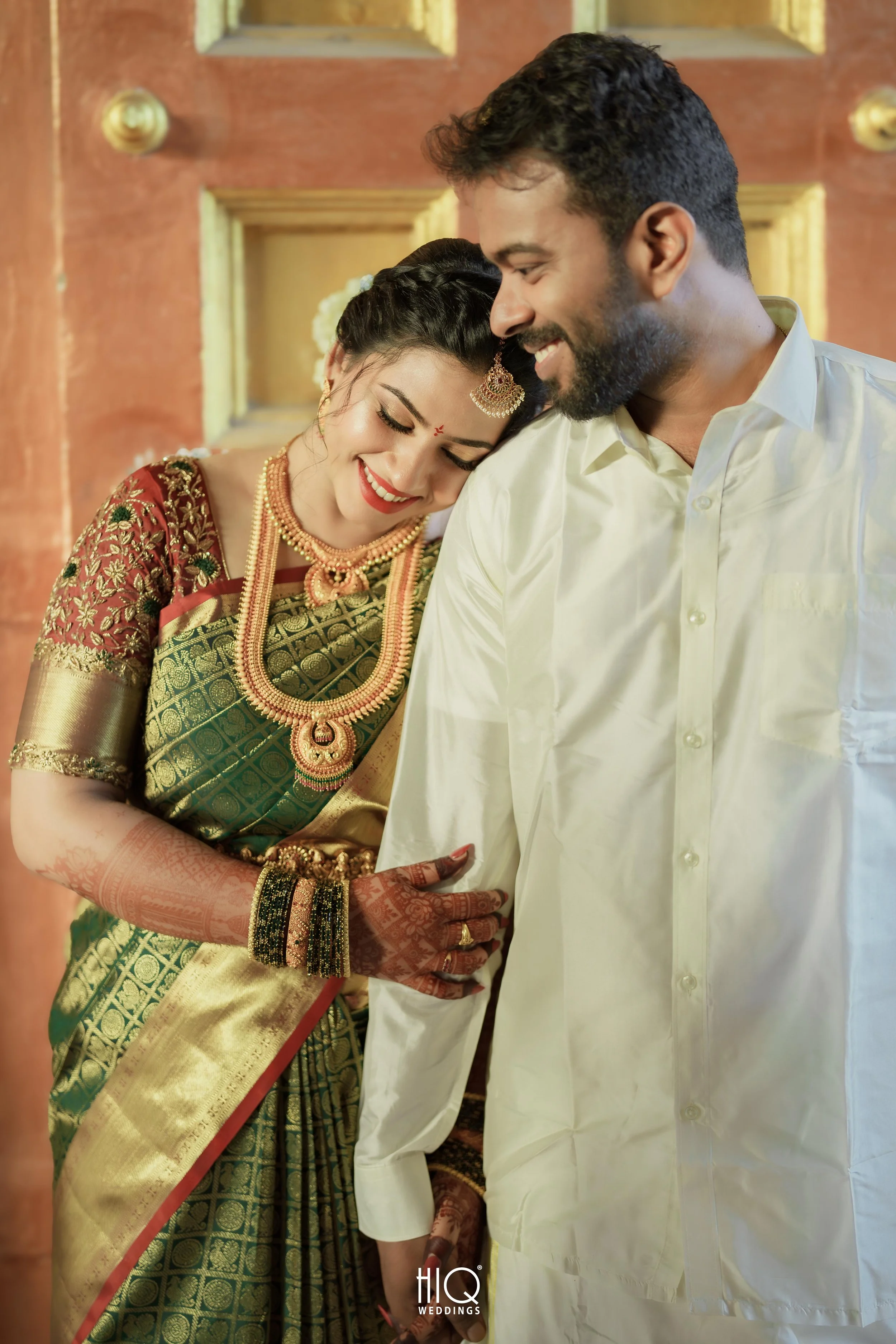 Tamil Couple Pre-Wedding Photoshoot at Temple