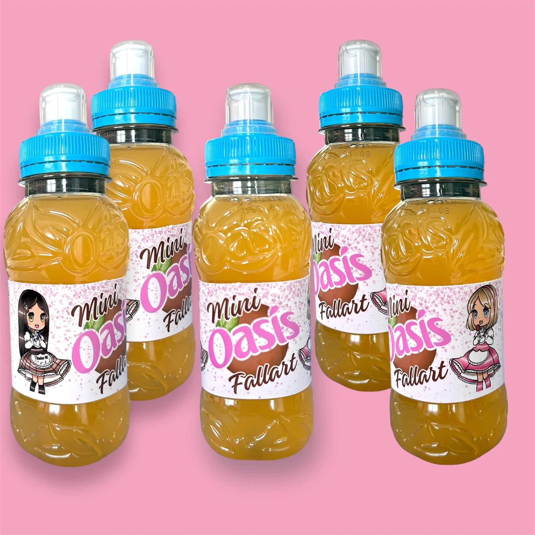 Etiquettes adhésives personnalisées - Mini Oasis X4