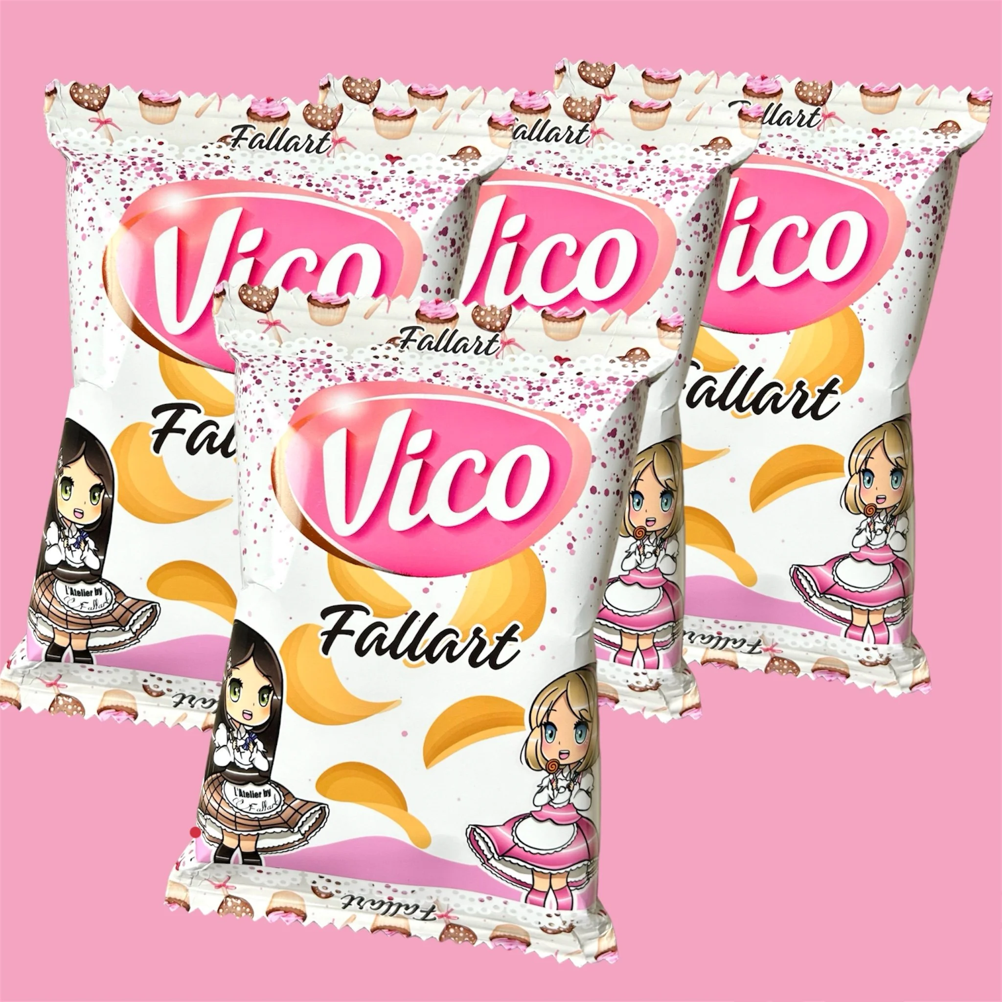 Petit paquet de chips VICO personnalisé